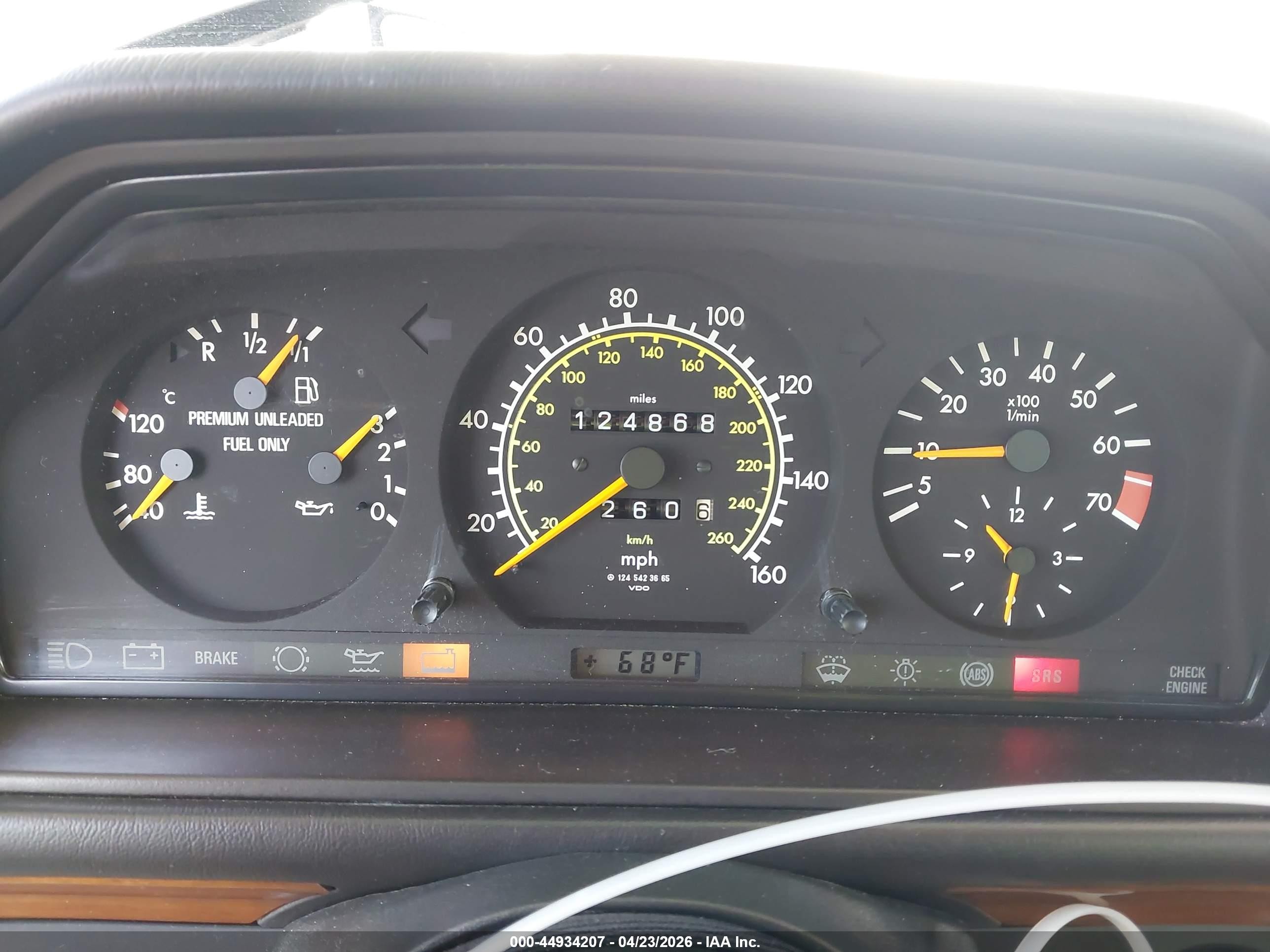1995 Mercedes-benz E 320 Tan vin: WDBEA92EXSF309196