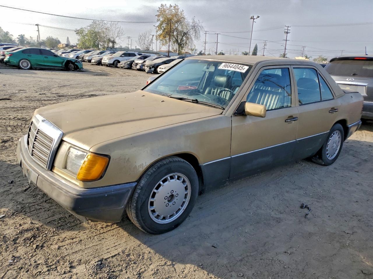 1991 Mercedes-benz 300 D Gold vin: WDBEB28E2MB393830