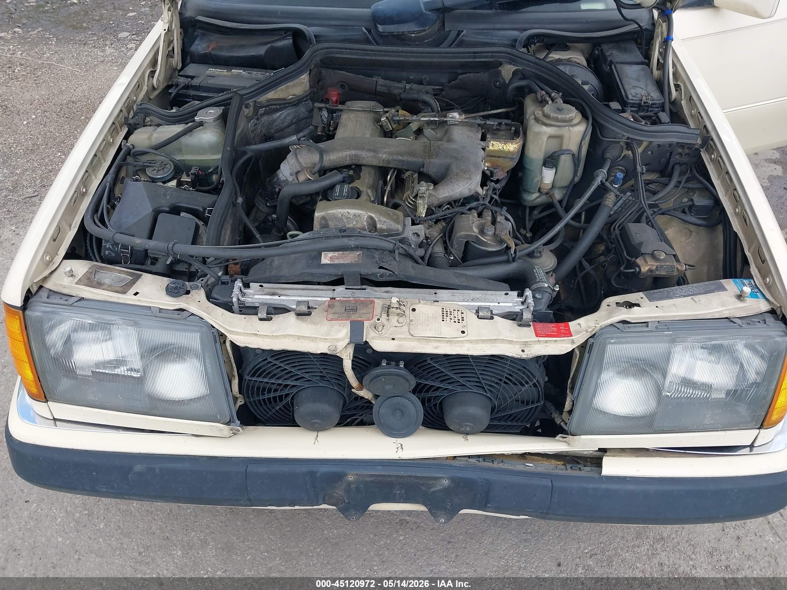 1992 Mercedes-benz 300 D Beige vin: WDBEB28E3NB559600