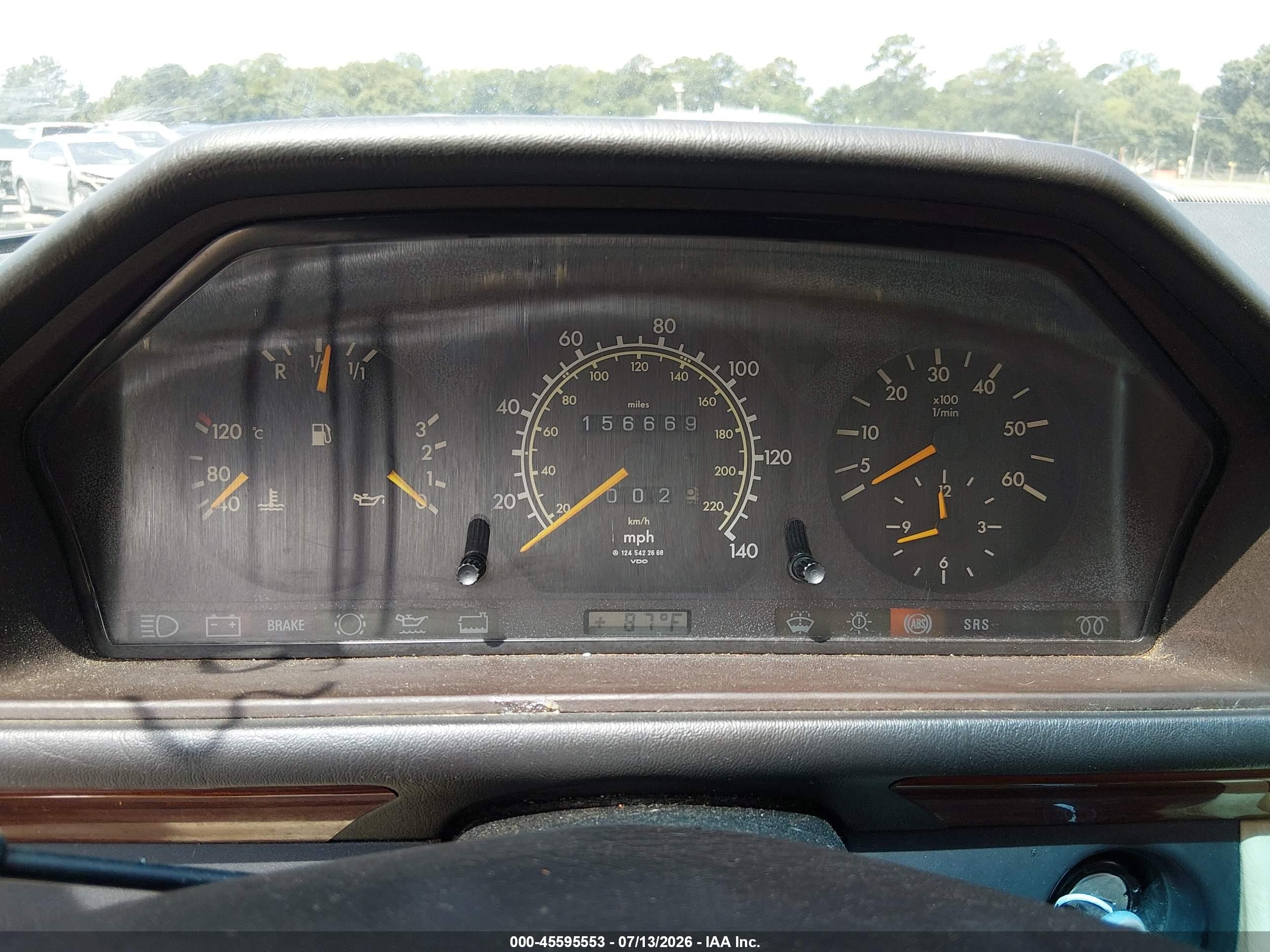 1992 Mercedes-benz 300 D Brown vin: WDBEB28E3NB638815