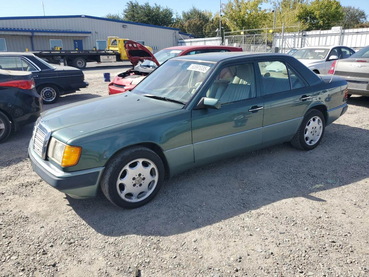1992 Mercedes-benz 300 D Green vin: WDBEB28E4NB672987