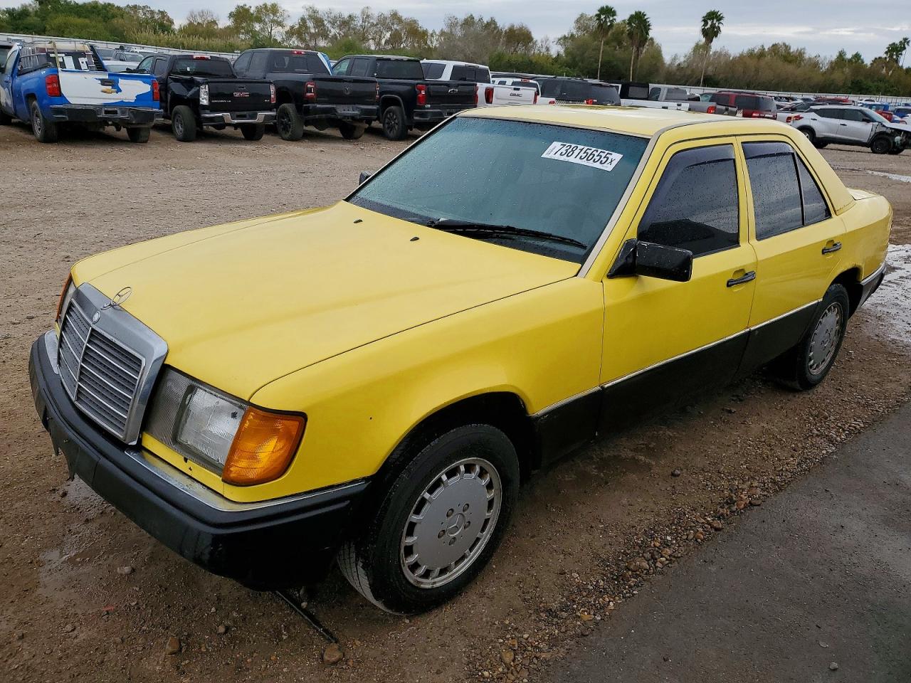 1993 Mercedes-benz 300 D Желтый vin: WDBEB28E4PB972550