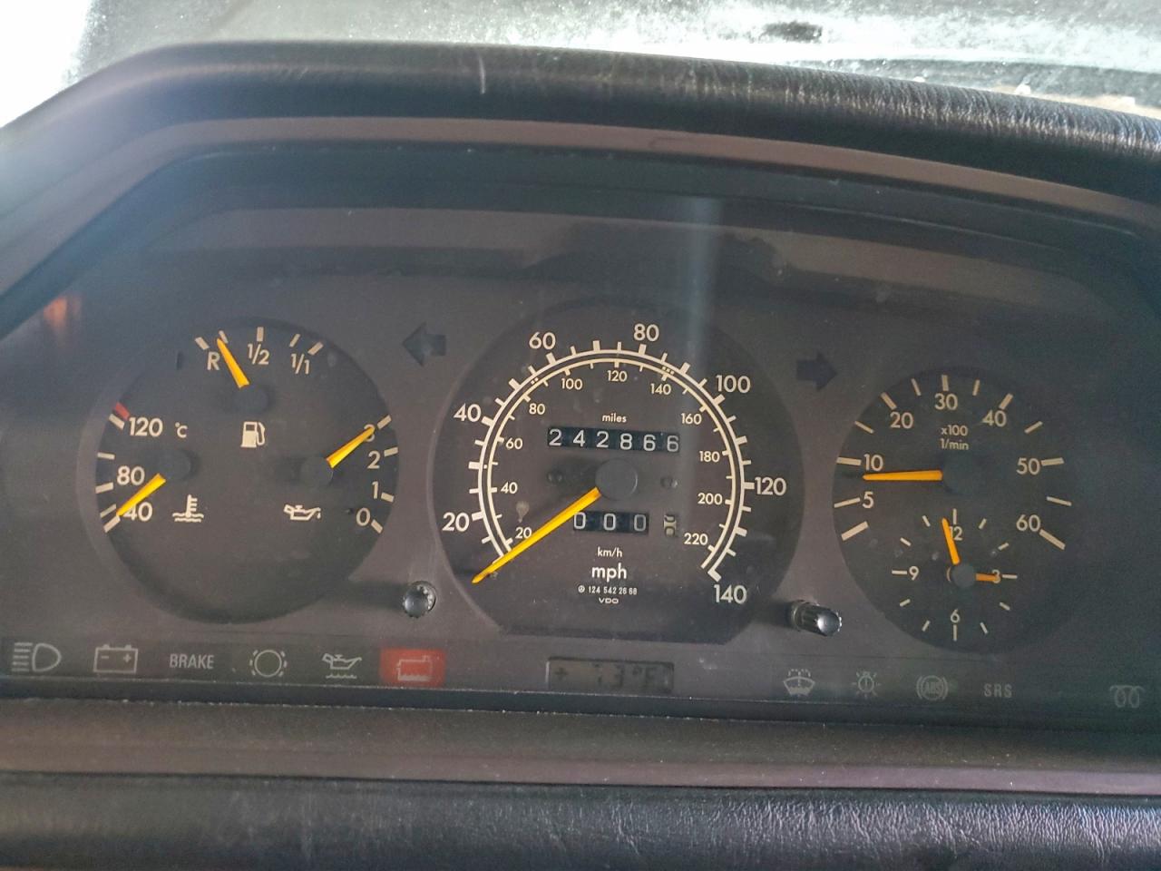 1992 Mercedes-benz 300 D Blue vin: WDBEB28E5NB615469