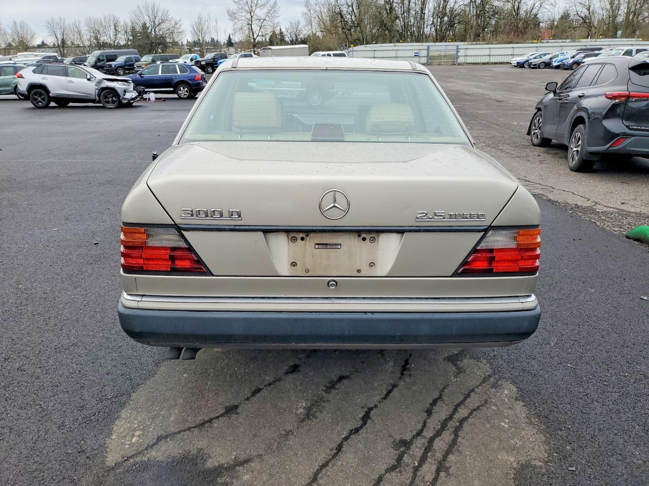 1993 Mercedes-benz 300 D Желто-коричневый vin: WDBEB28E9PB893598