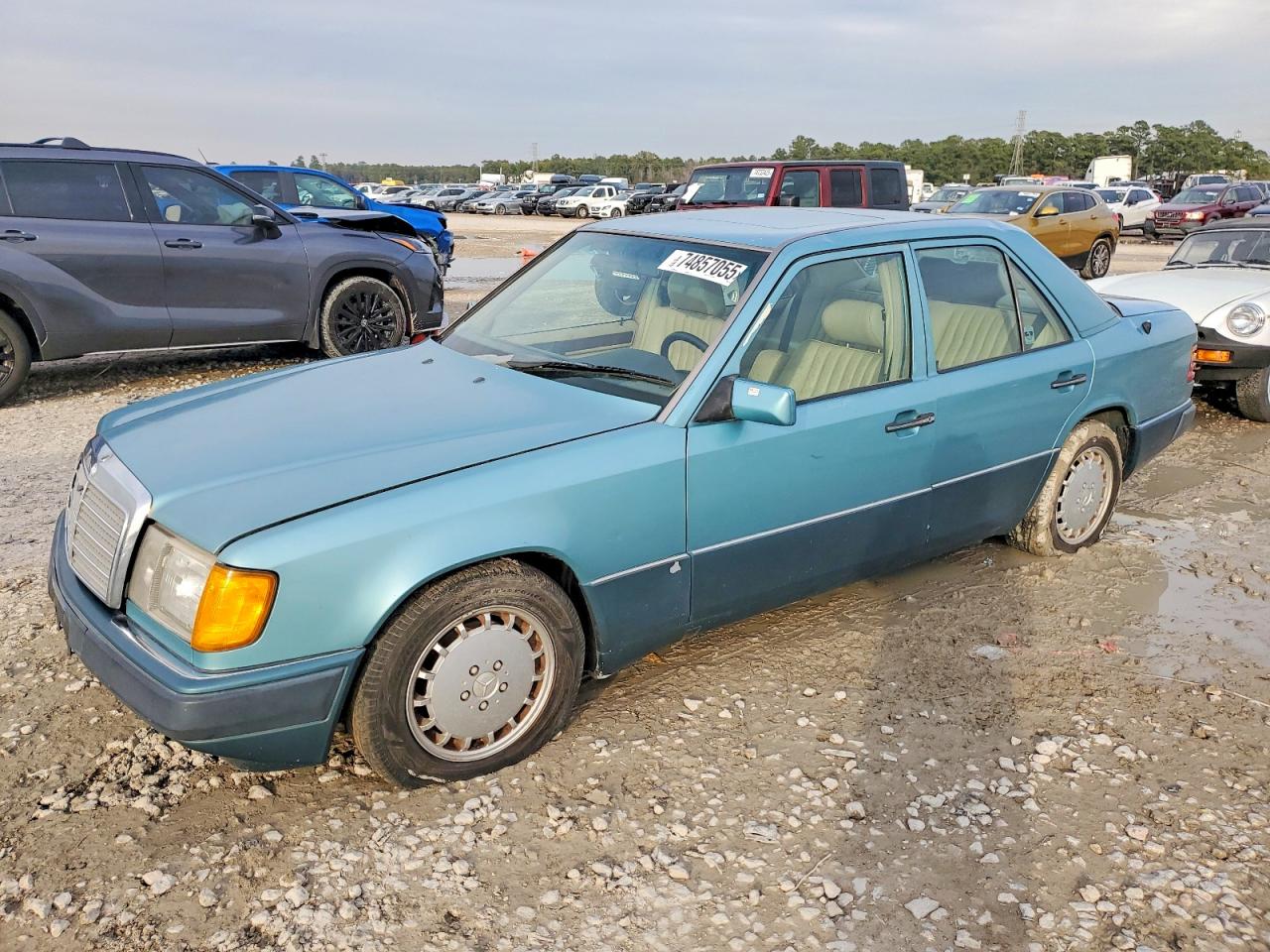 1991 Mercedes-benz 300 D Green vin: WDBEB28EXMB416996