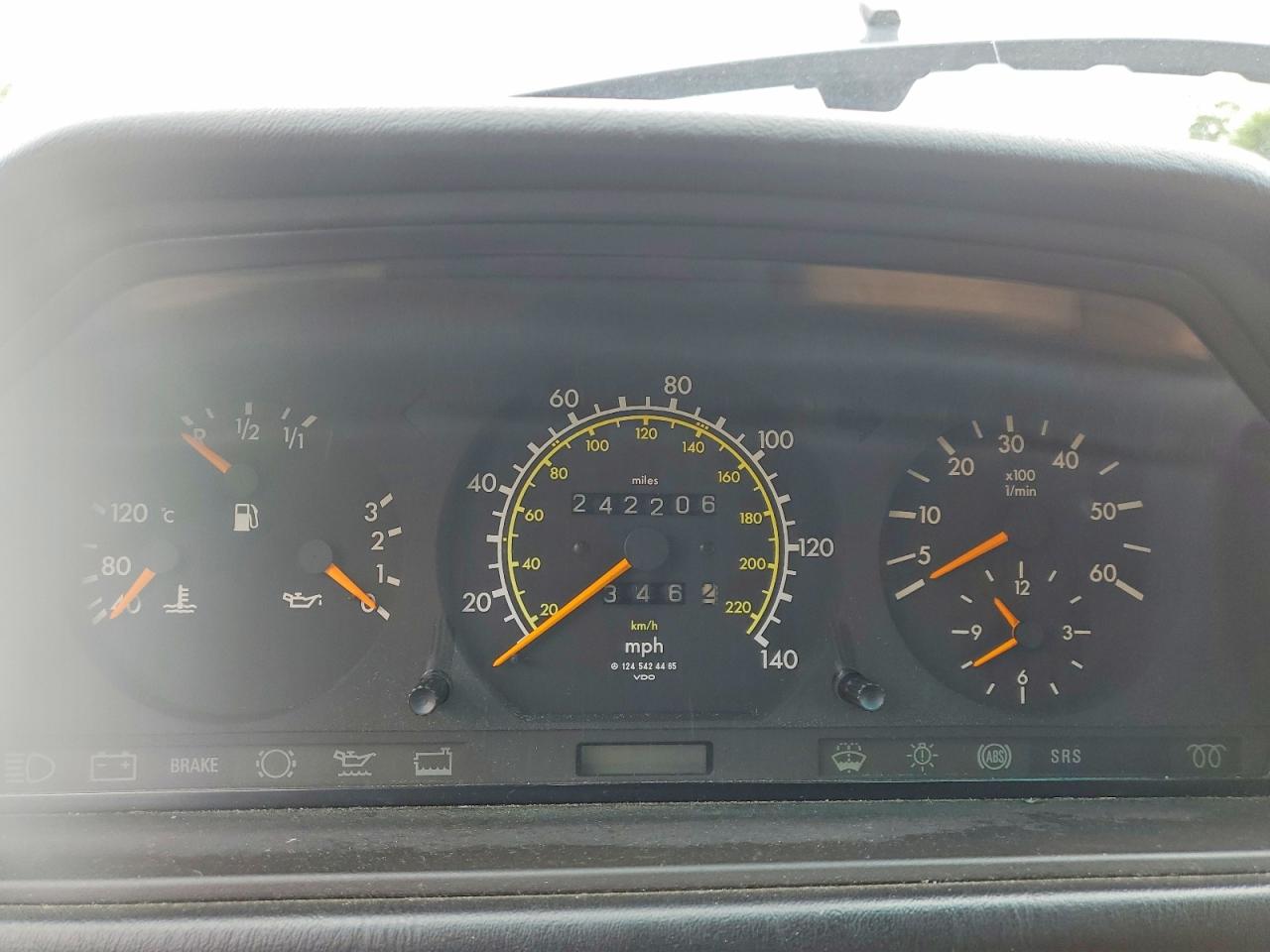 1993 Mercedes-benz 300 D Black vin: WDBEB28EXPC008349
