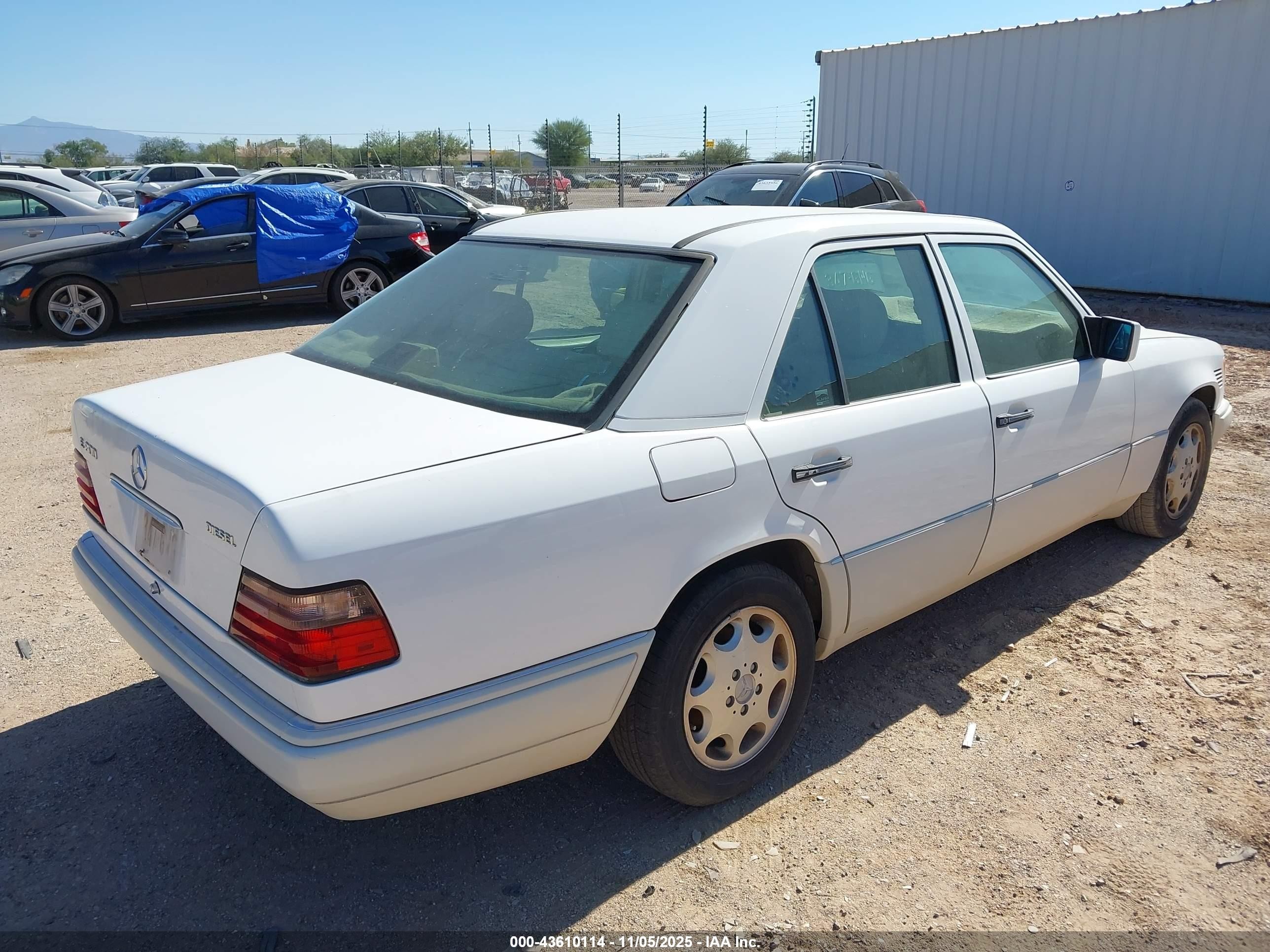 1995 Mercedes-benz E 300d/300d Special White vin: WDBEB31E2SC210160