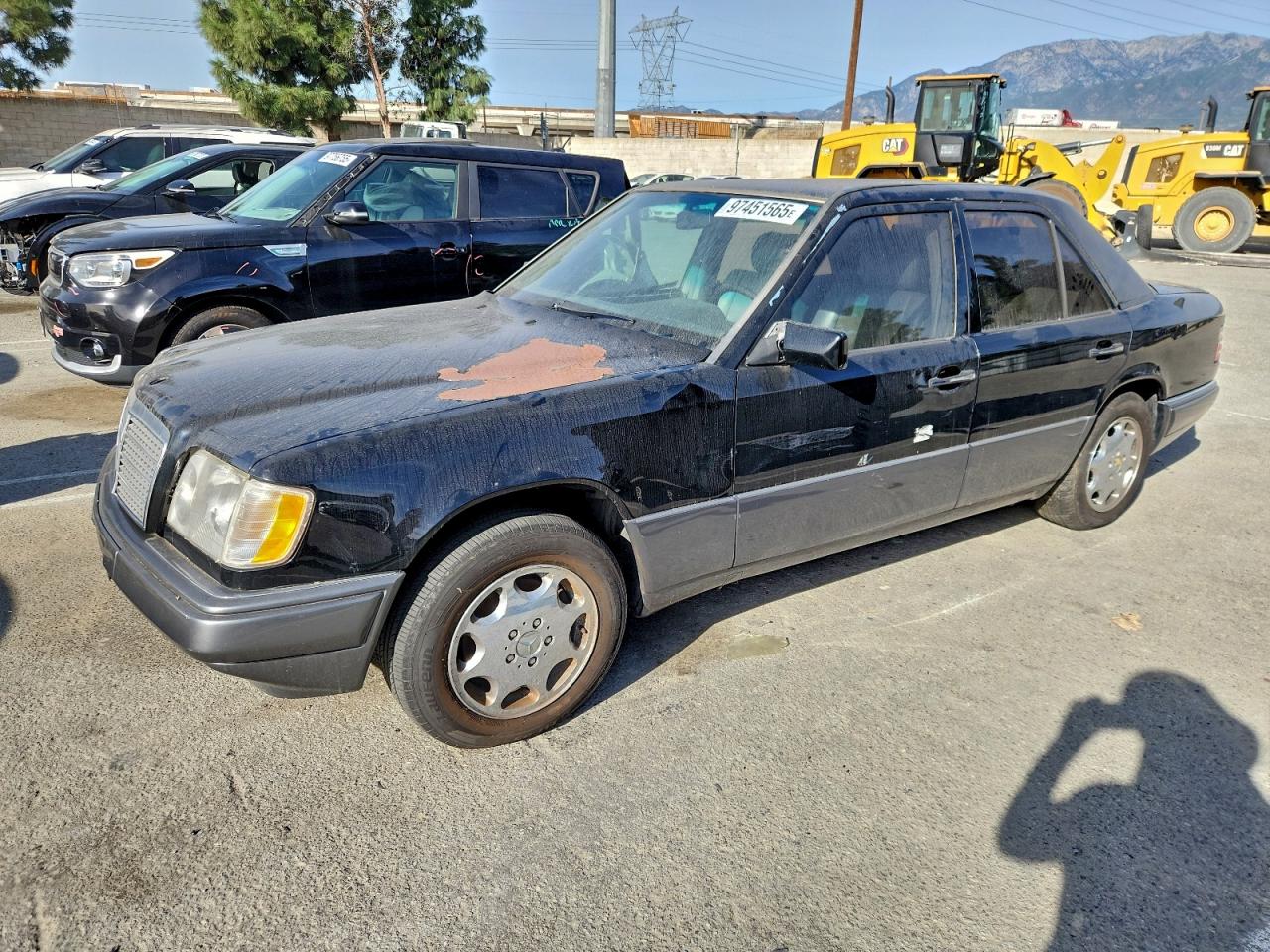 1995 Mercedes-benz E 300d Black vin: WDBEB31E5SC076017
