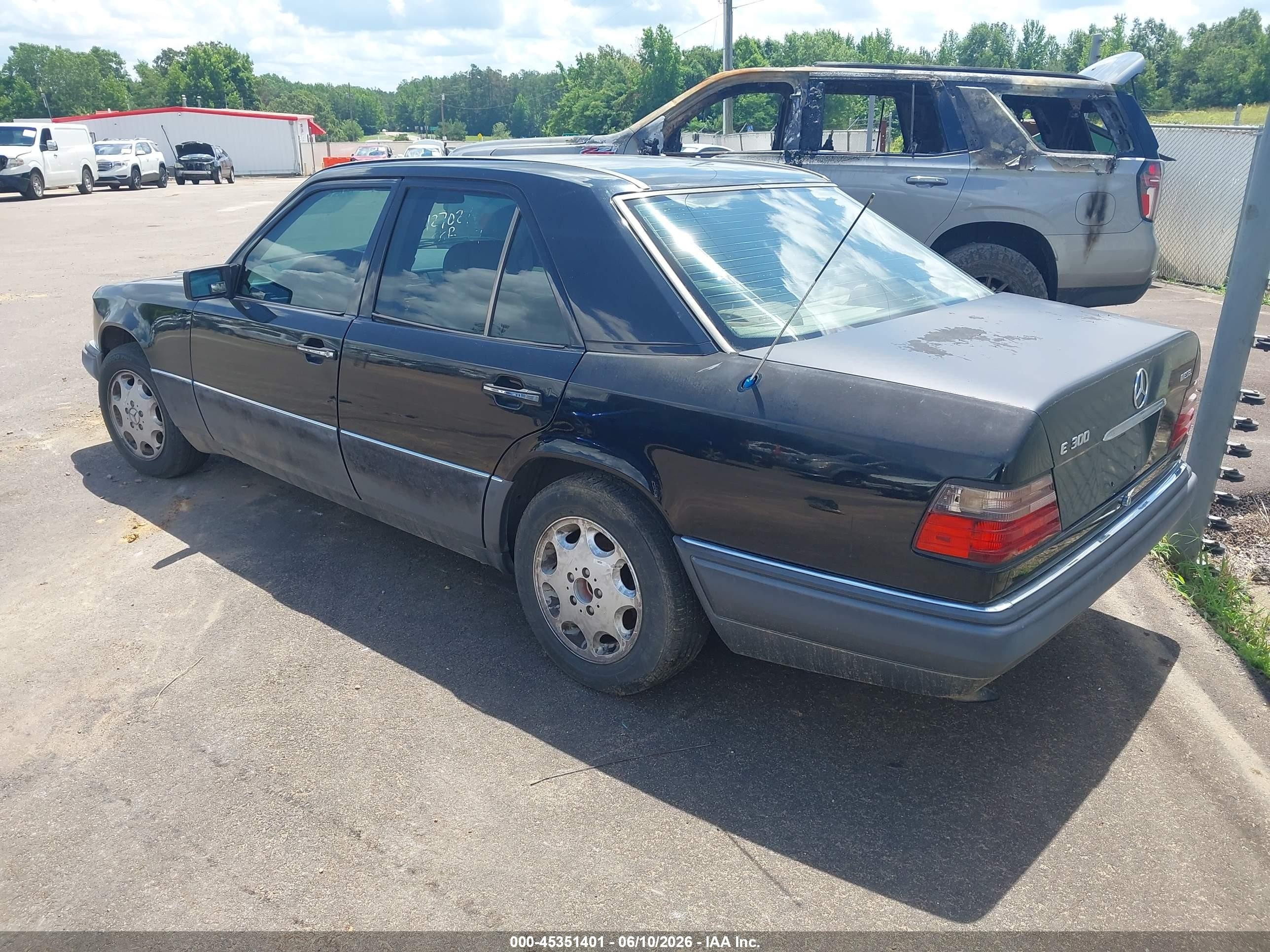 1995 Mercedes-benz E 300d/300d Special Black vin: WDBEB31E6SC127024