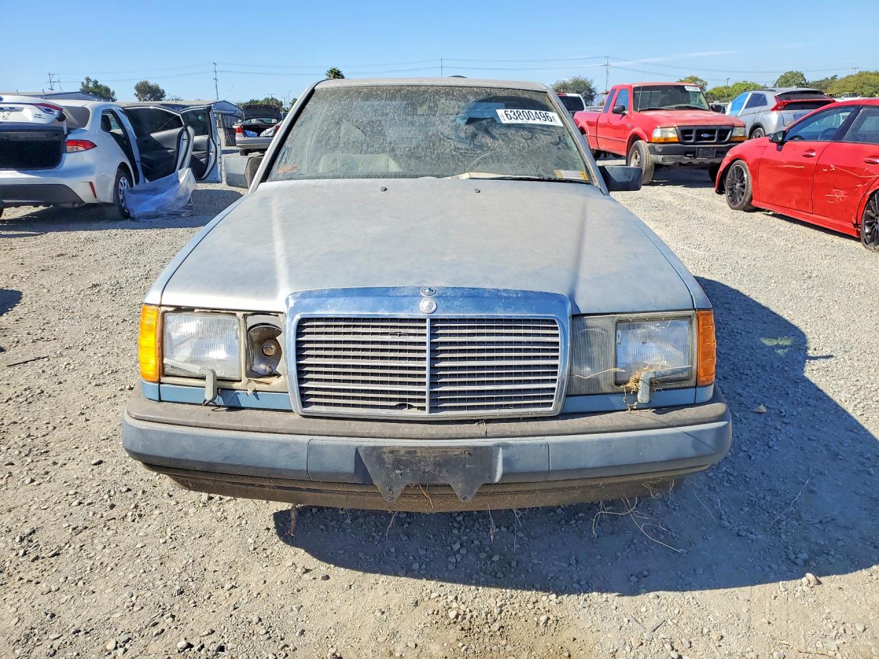 1987 Mercedes-benz 300 Dt Gray vin: WDBEB33D7HA274493
