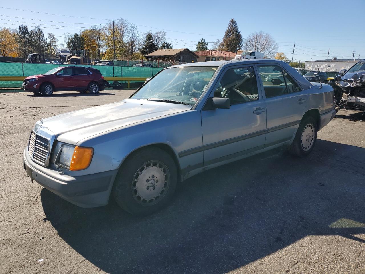 1987 Mercedes-benz 300 Dt Blue vin: WDBEB33D8HA341876