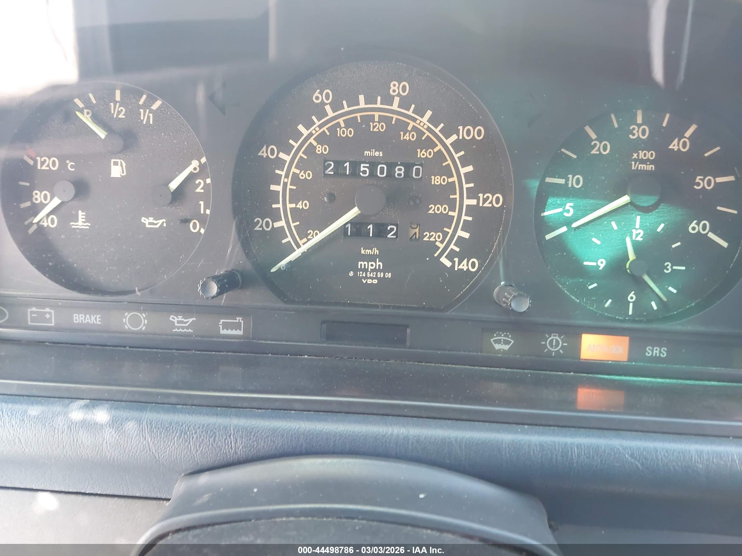 1987 Mercedes-benz 300 Tdt Белый vin: WDBEB93D1HF023796