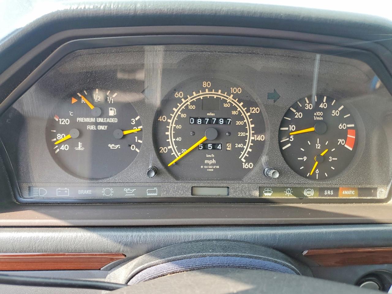 1993 Mercedes-benz 300 E 4matic Black vin: WDBED30E2PB912357