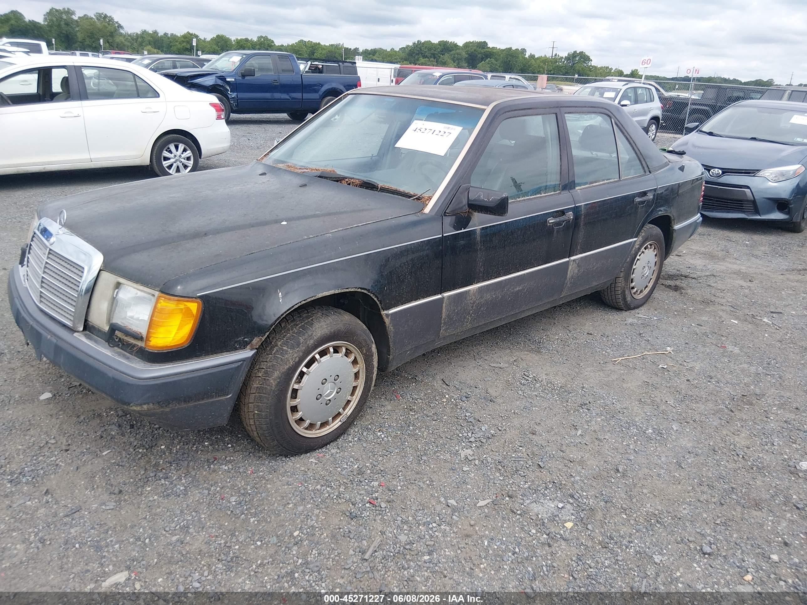 1993 Mercedes-benz 300 E 4matic Black vin: WDBED30E3PB869566