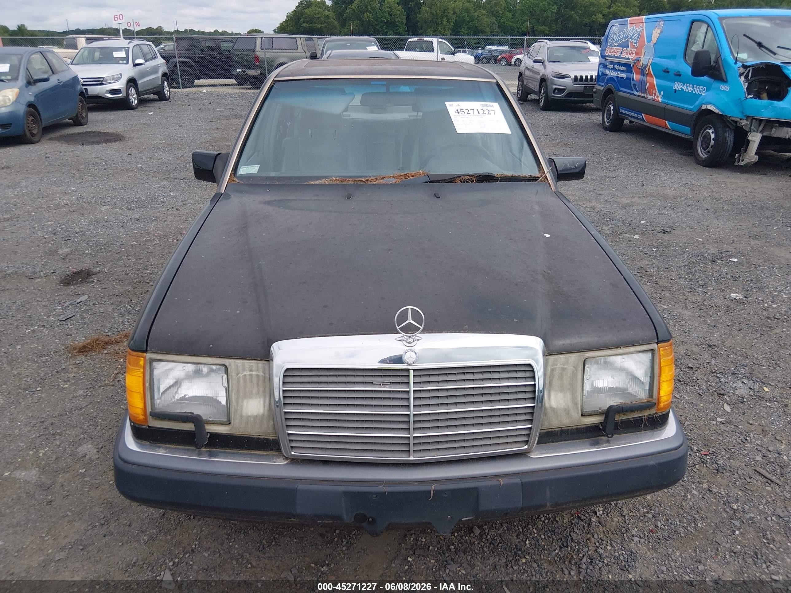 1993 Mercedes-benz 300 E 4matic Black vin: WDBED30E3PB869566