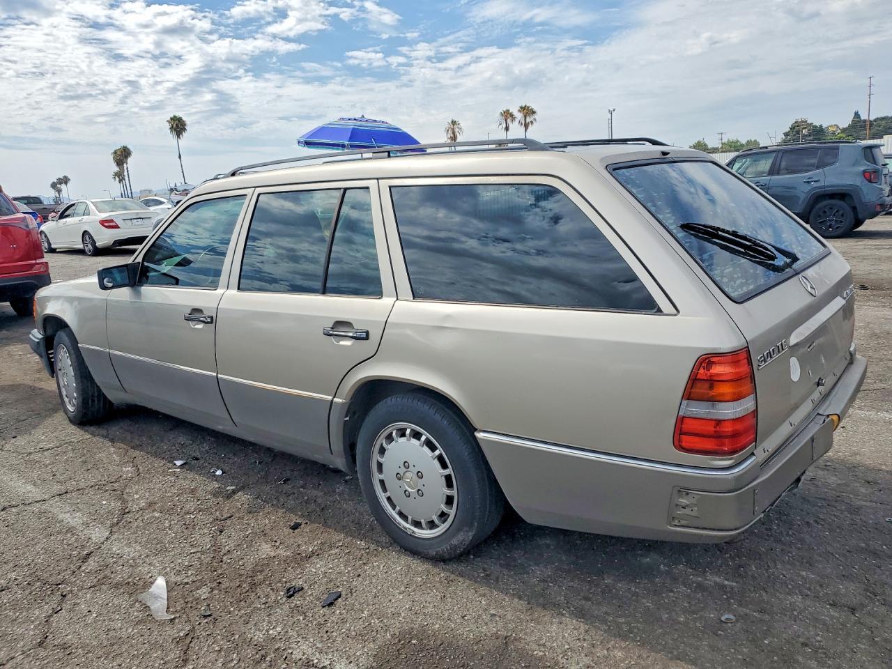 1992 Mercedes-benz 300 Te 4matic Silver vin: WDBED90E2NF196598