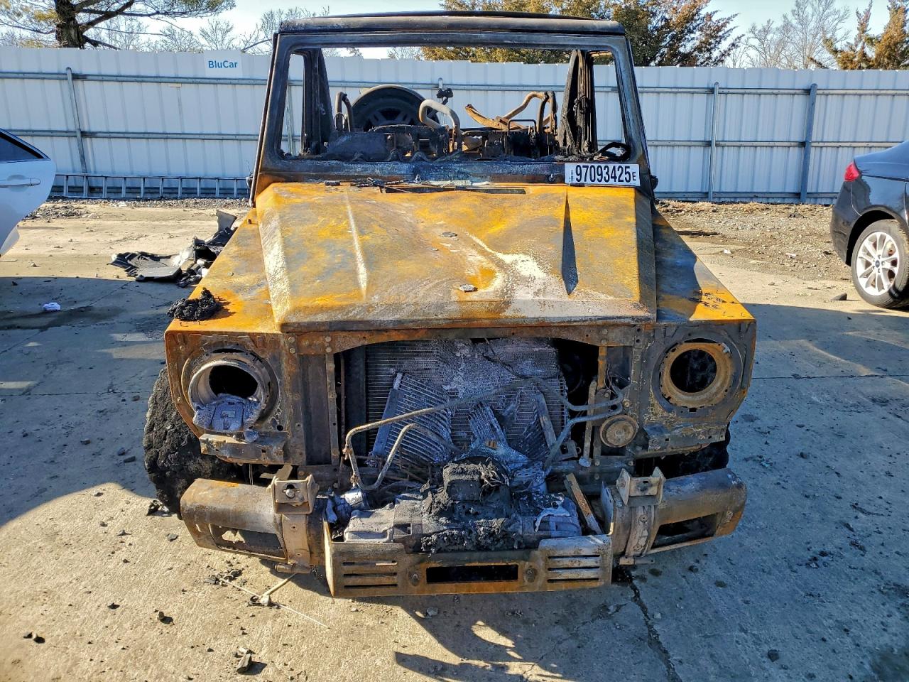 2000 Mercedes-benz 500 Burn vin: WDBEG4069Y7121236