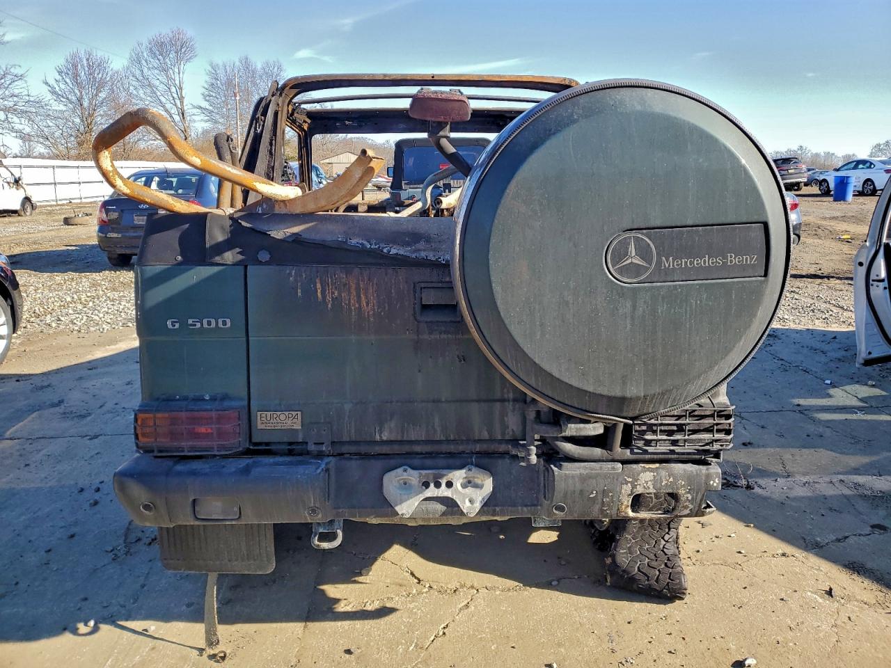 2000 Mercedes-benz 500 Burn vin: WDBEG4069Y7121236