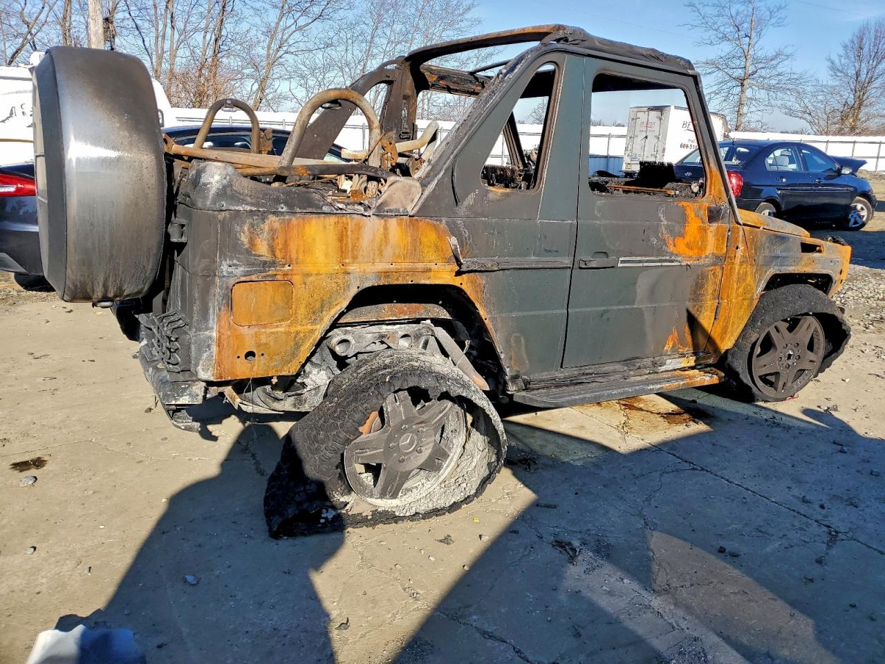2000 Mercedes-benz 500 Burn vin: WDBEG4069Y7121236