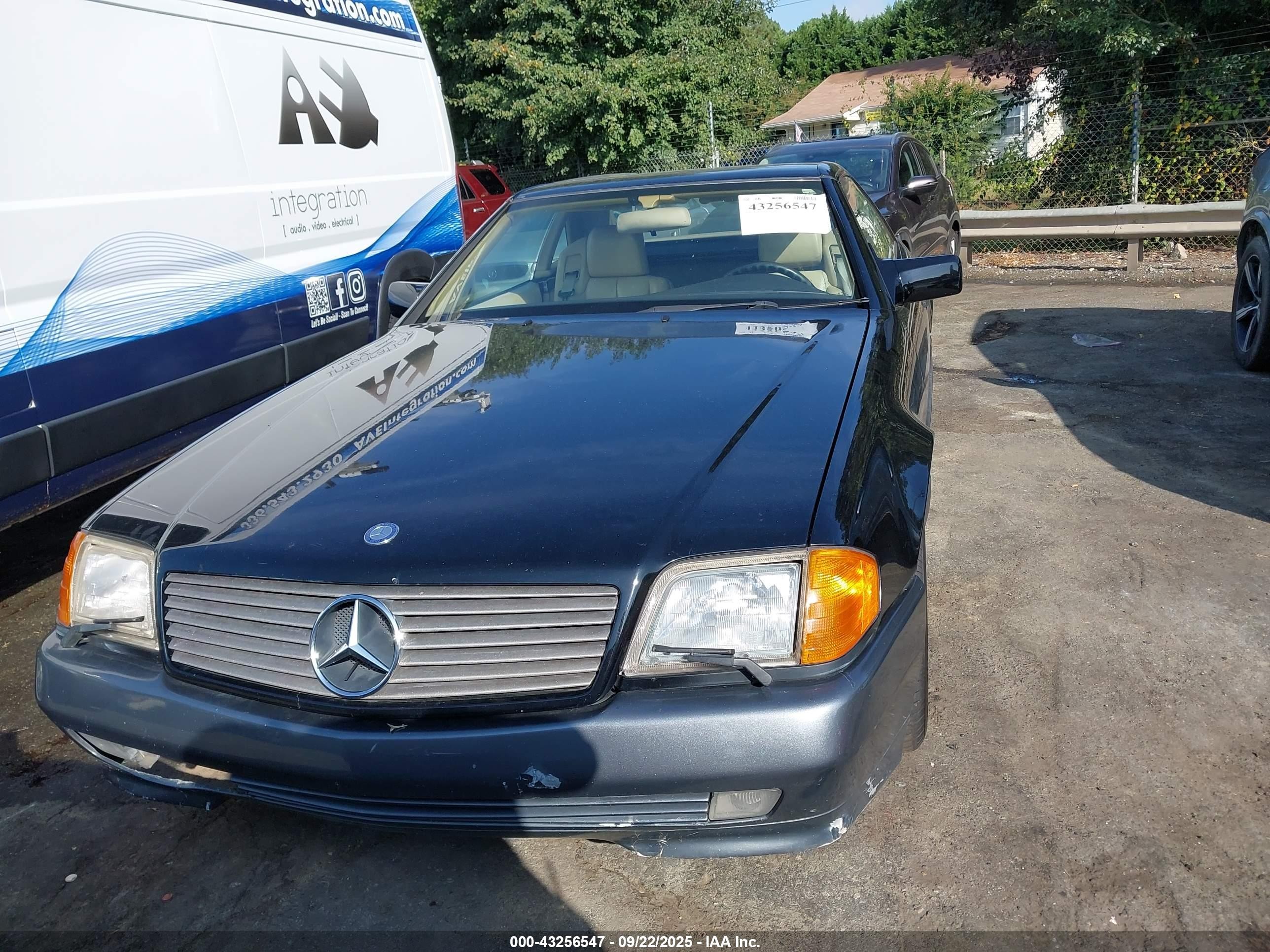 1991 Mercedes-benz 300 Sl Black vin: WDBFA61E0MF032467