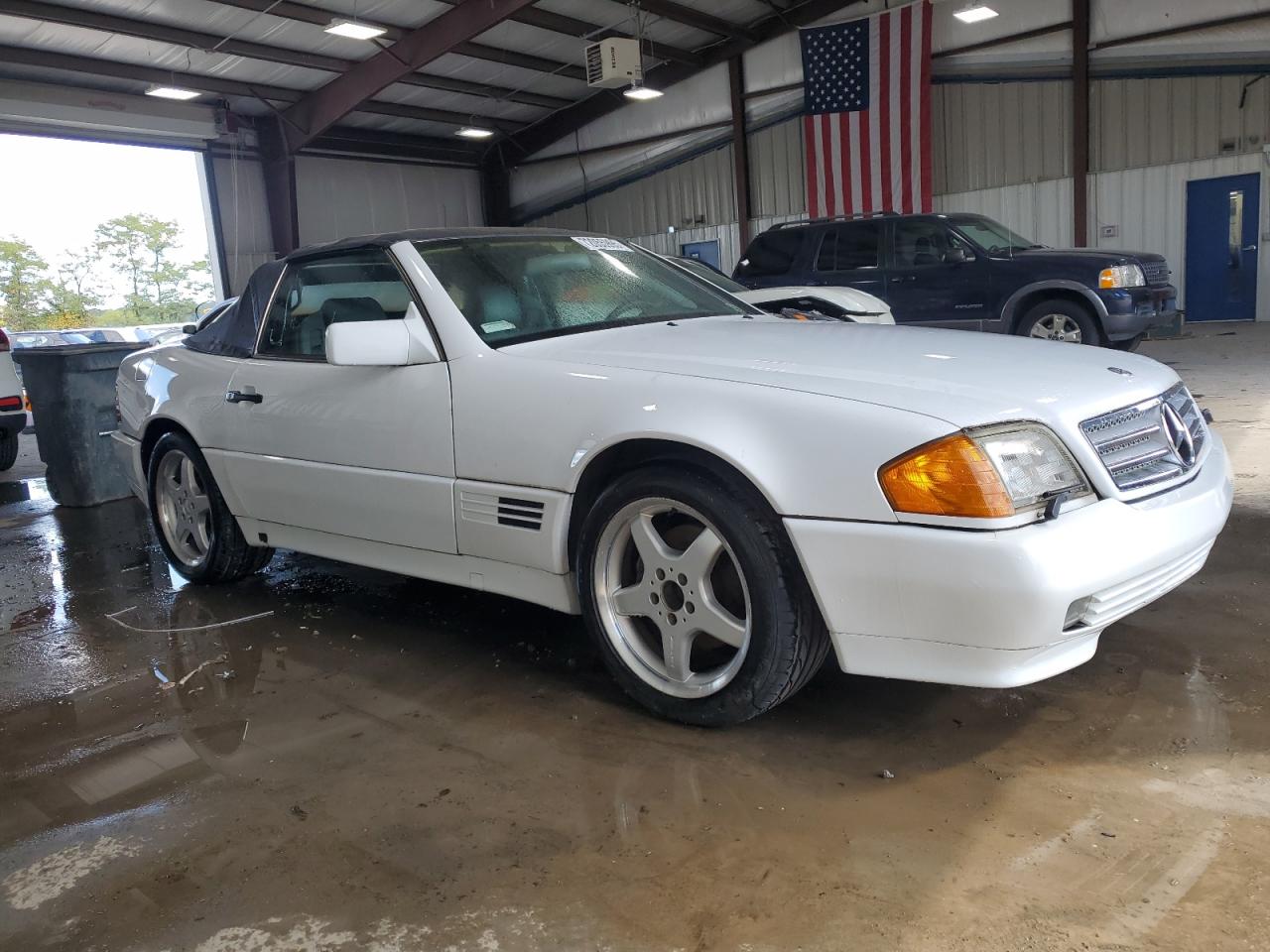 1992 Mercedes-benz 300 Sl Белый vin: WDBFA61E0NF042157