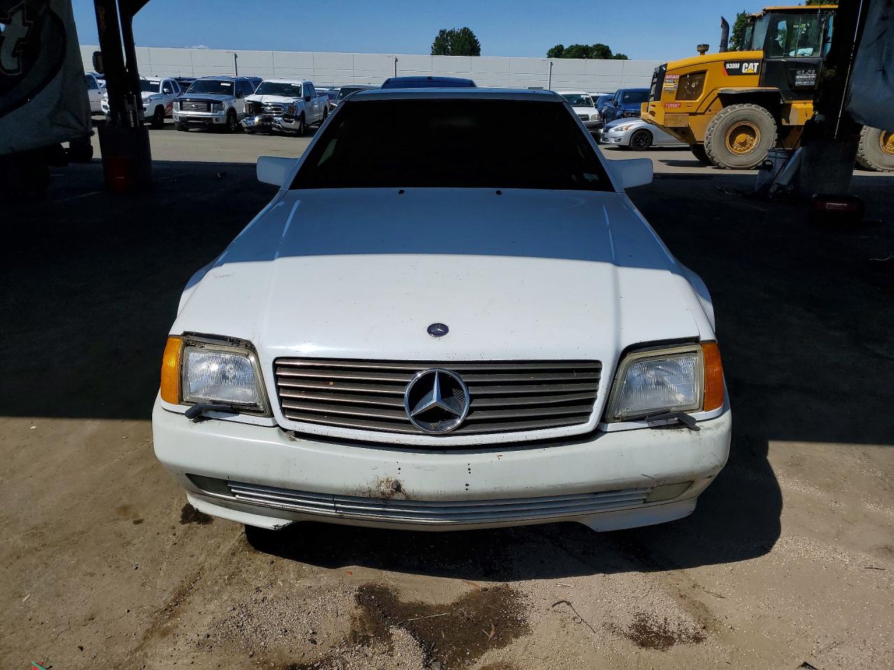 1992 Mercedes-benz 300 Sl White vin: WDBFA61E2NF045741