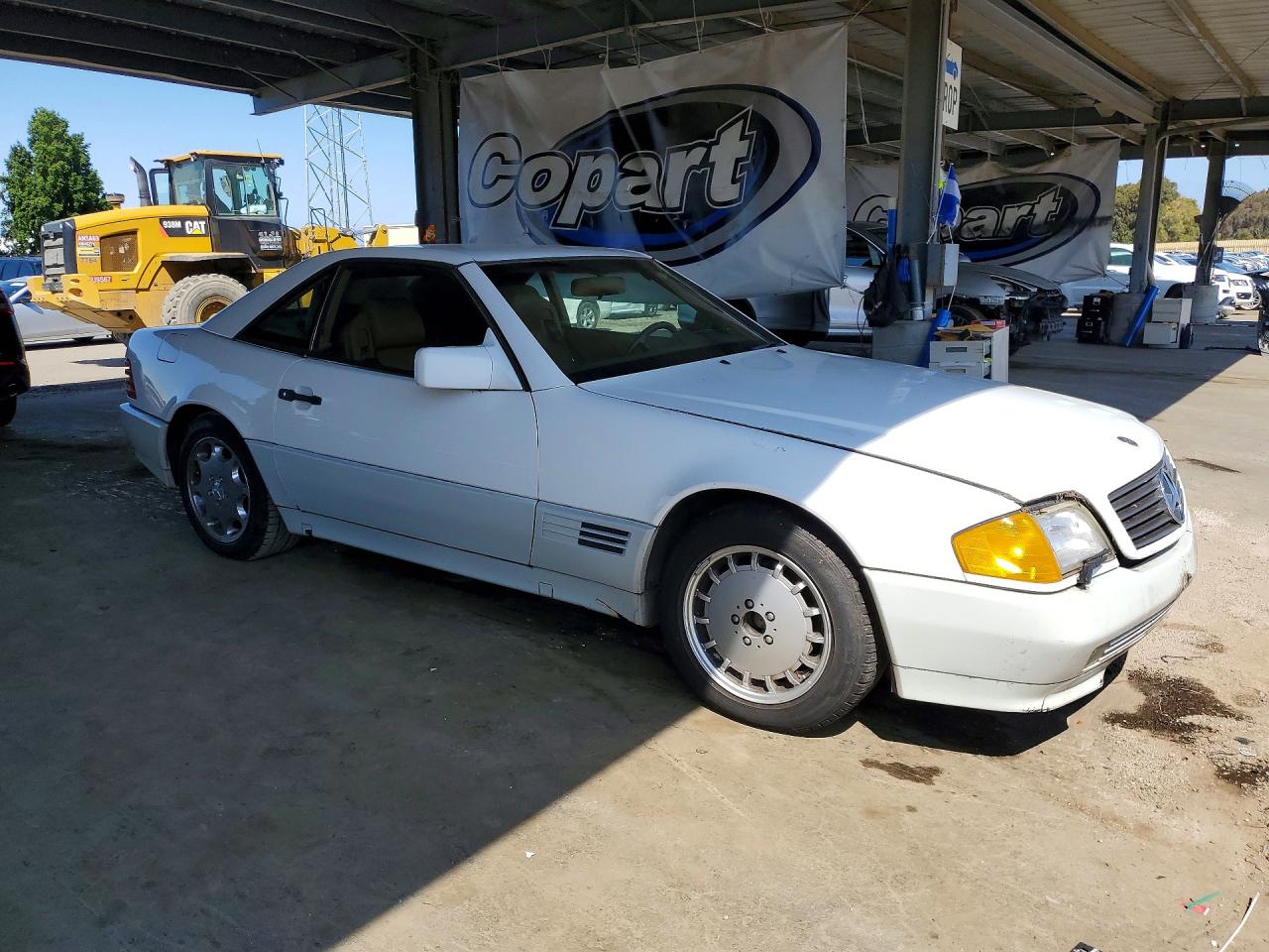 1992 Mercedes-benz 300 Sl White vin: WDBFA61E2NF045741