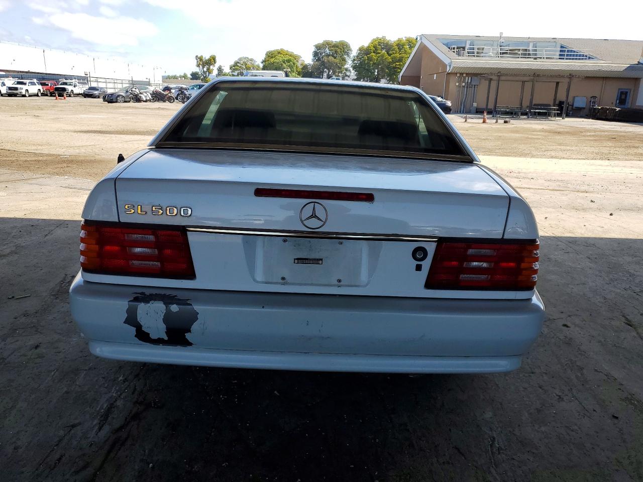 1992 Mercedes-benz 300 Sl White vin: WDBFA61E2NF045741