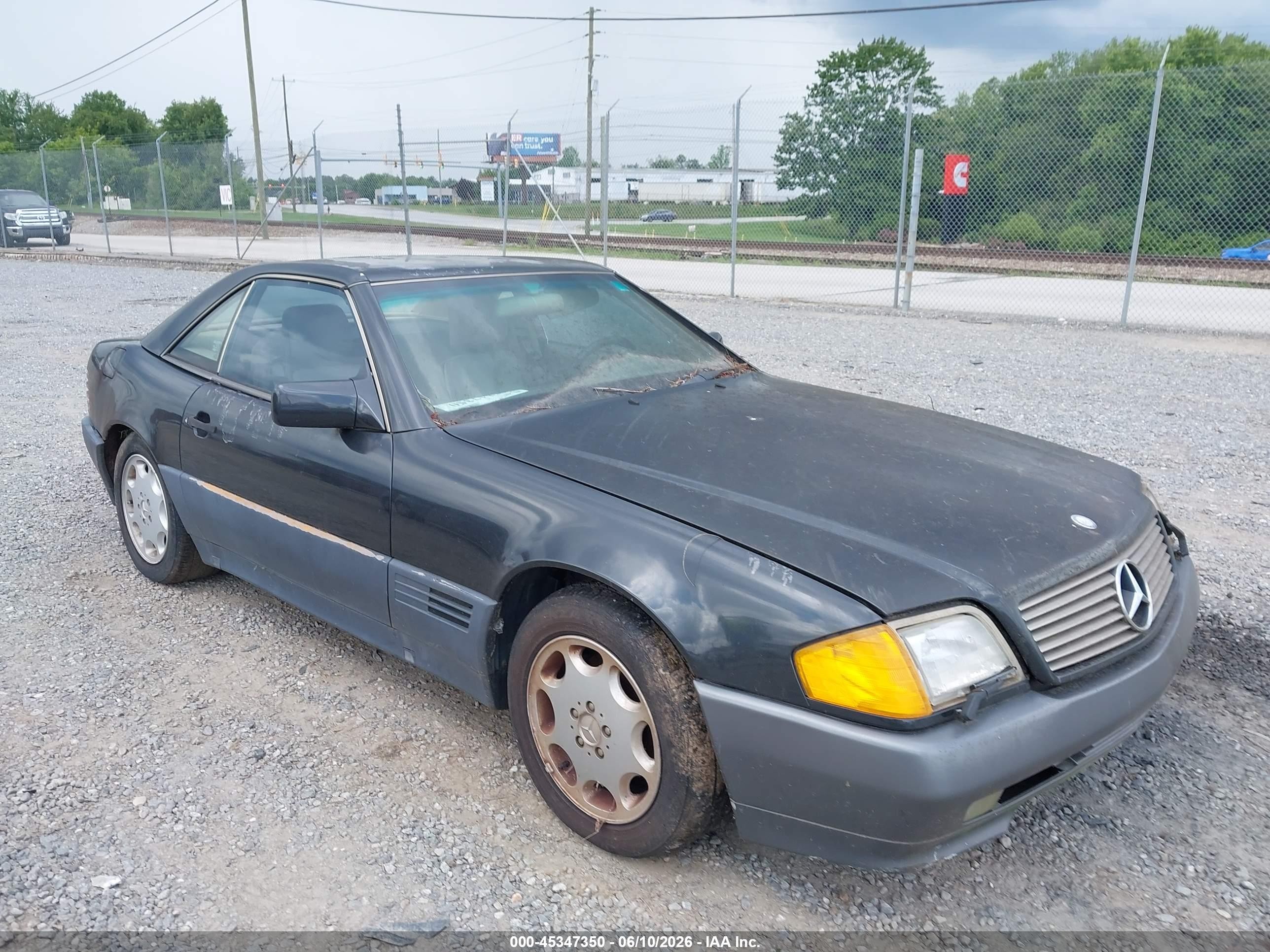 1993 Mercedes-benz 300 Sl Gray vin: WDBFA61E2PF065071