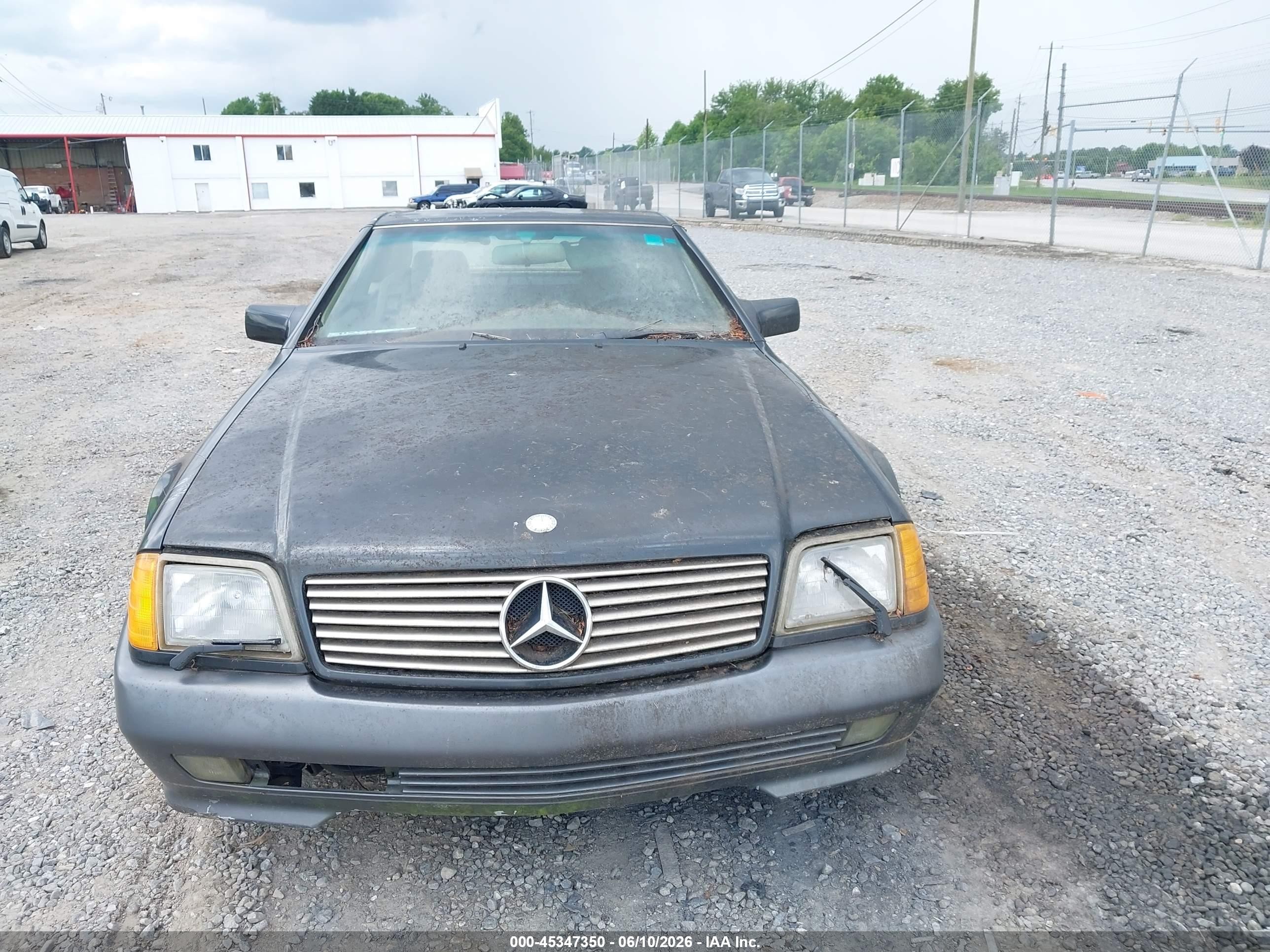 1993 Mercedes-benz 300 Sl Gray vin: WDBFA61E2PF065071