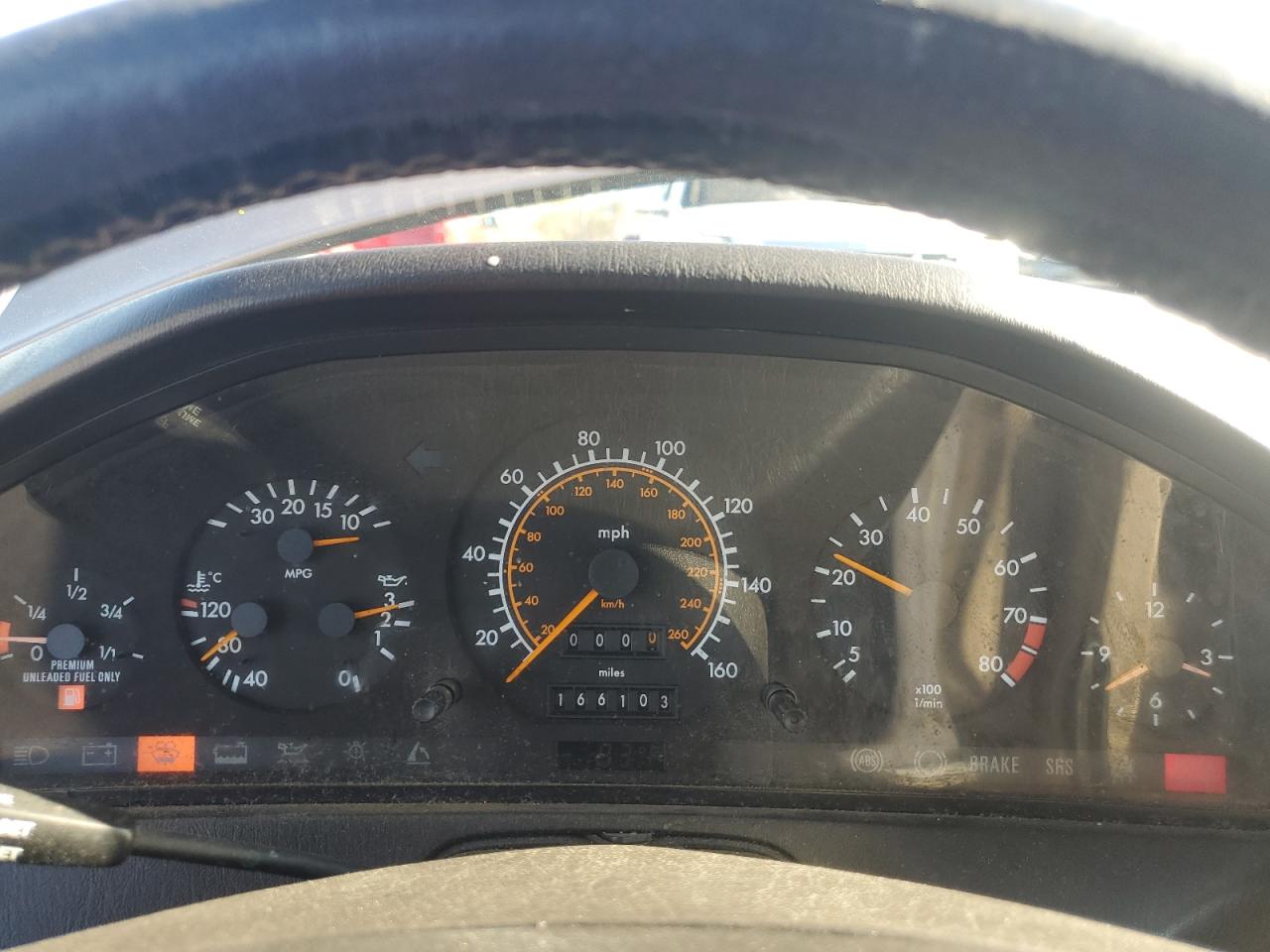 1993 Mercedes-benz 300 Sl Коричневый vin: WDBFA61E3PF075317