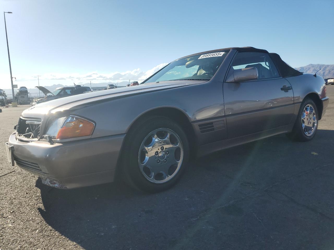 1993 Mercedes-benz 300 Sl Коричневый vin: WDBFA61E3PF075317