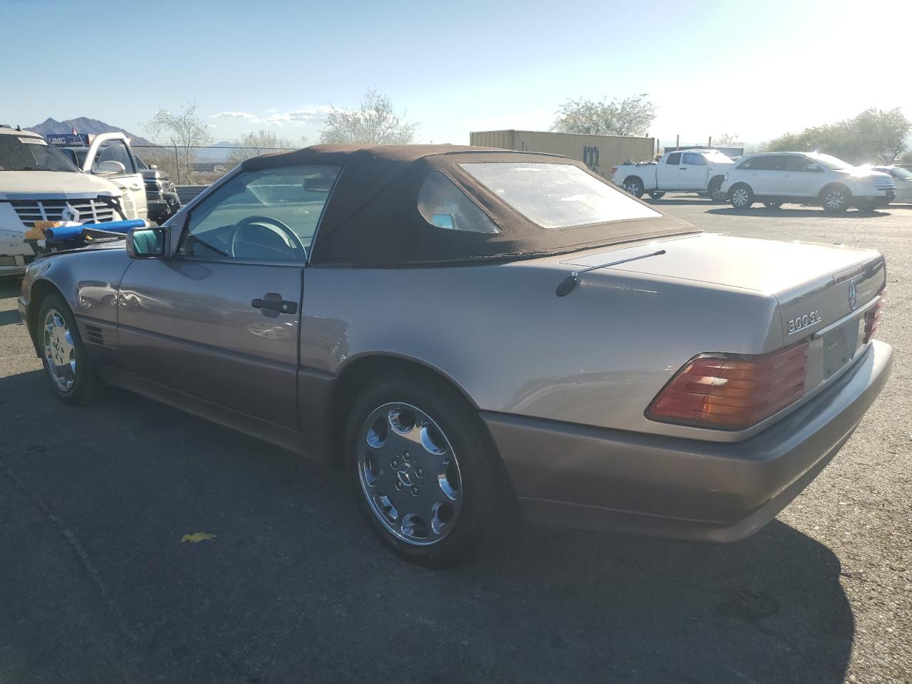 1993 Mercedes-benz 300 Sl Коричневый vin: WDBFA61E3PF075317