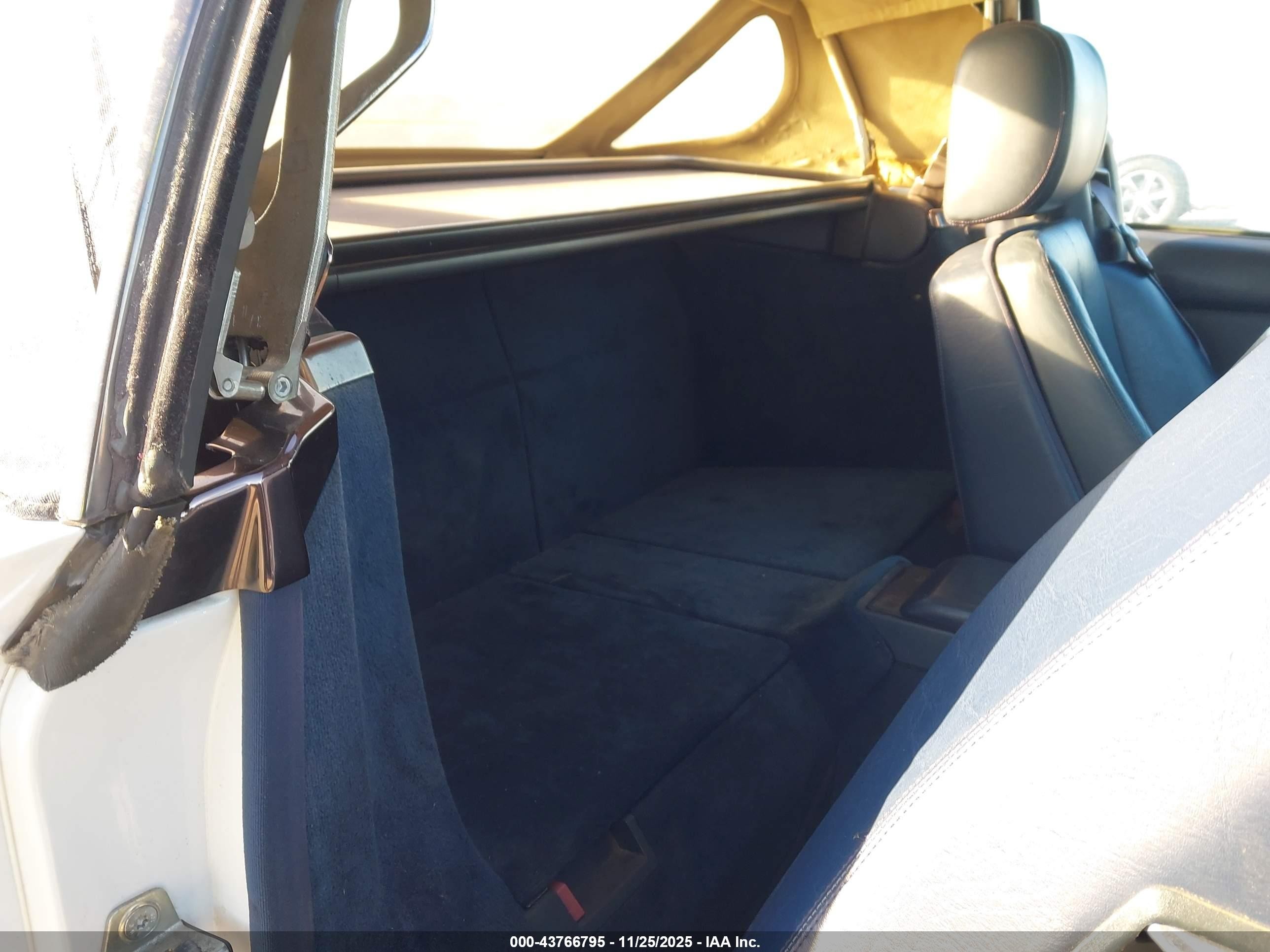 1991 Mercedes-benz 300 Sl White vin: WDBFA61E4MF020936
