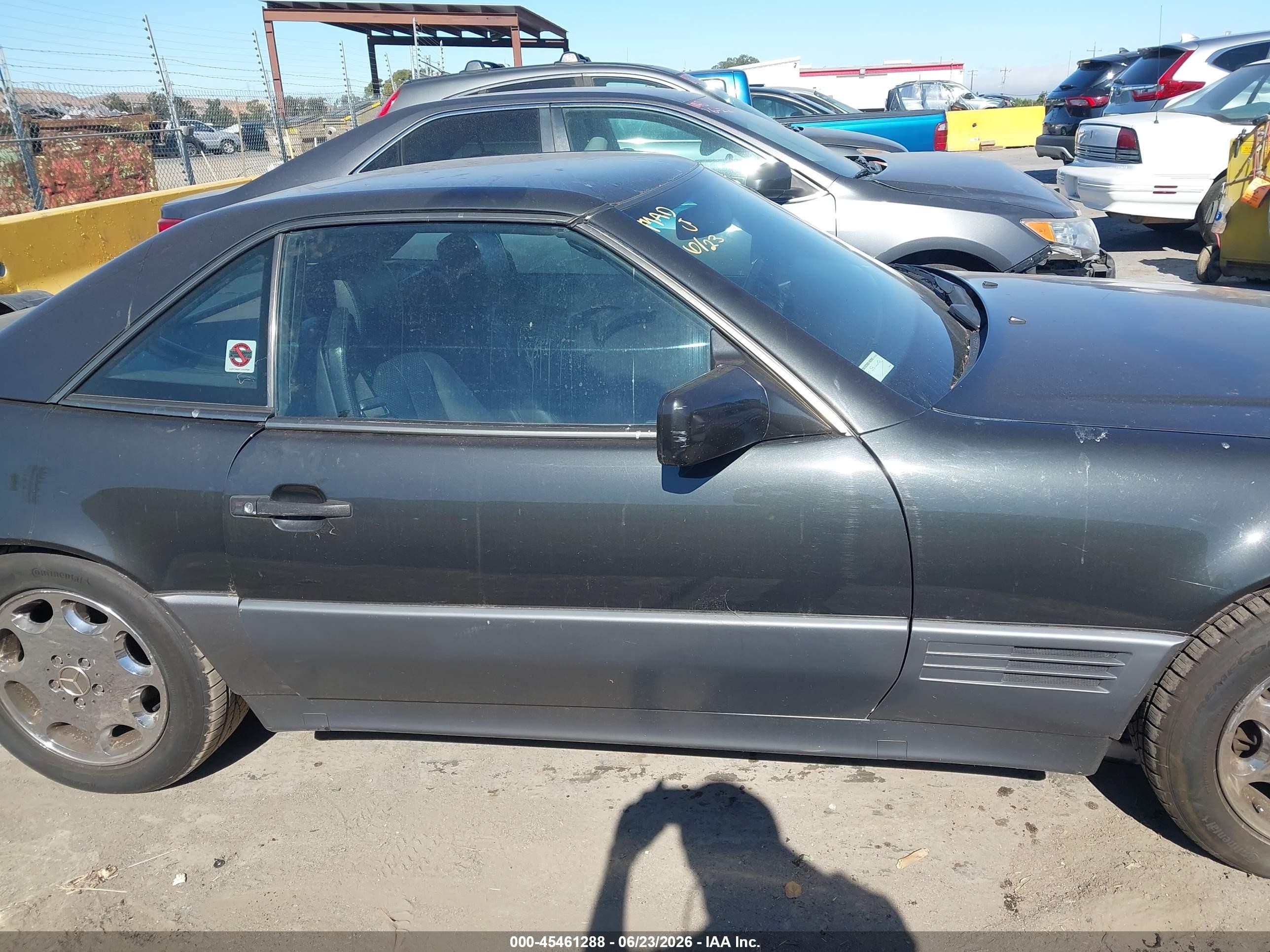 1992 Mercedes-benz 300 Sl Gray vin: WDBFA61E4NF042405