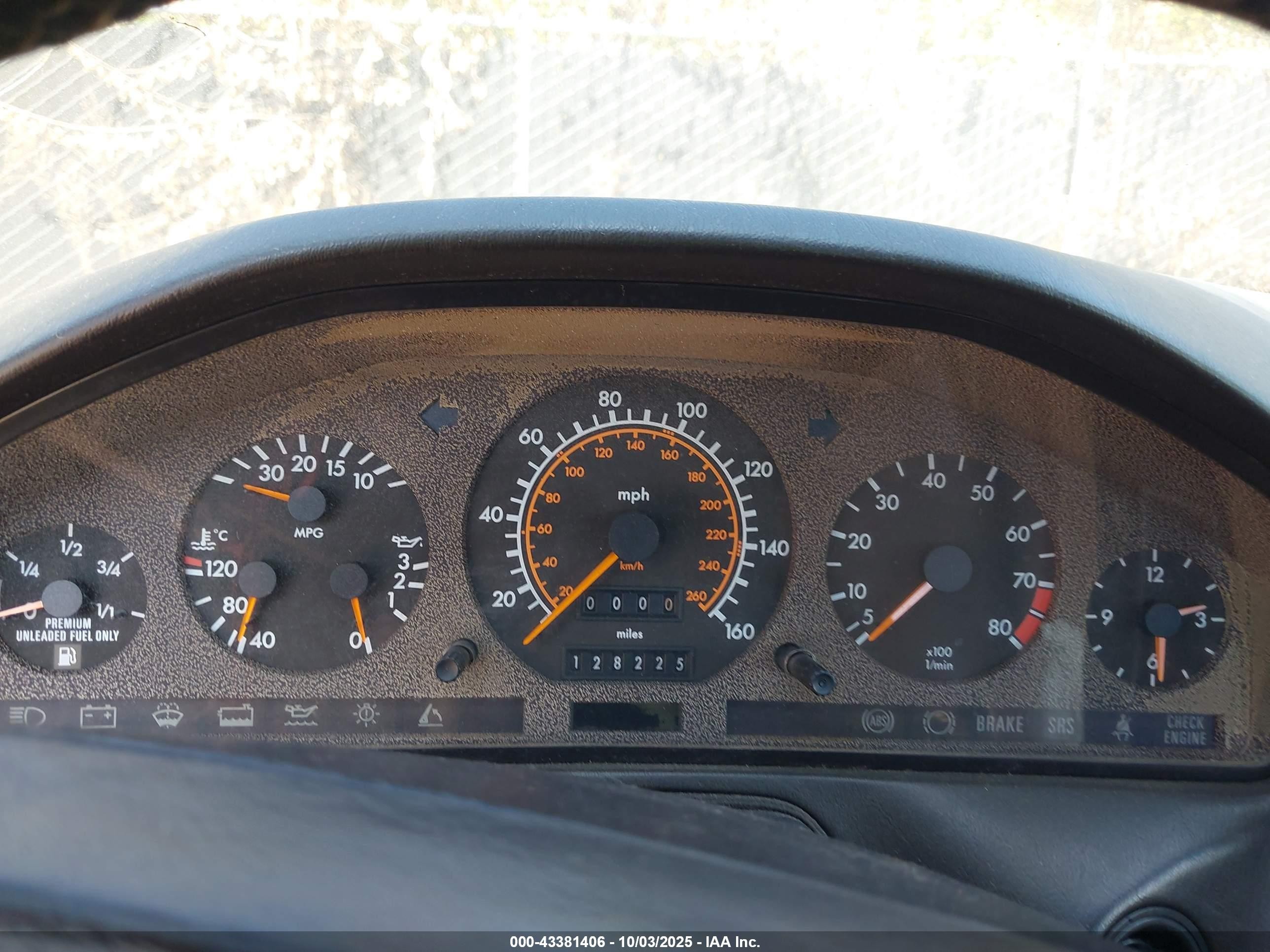 1991 Mercedes-benz 300 Sl Красный vin: WDBFA61E5MF014384