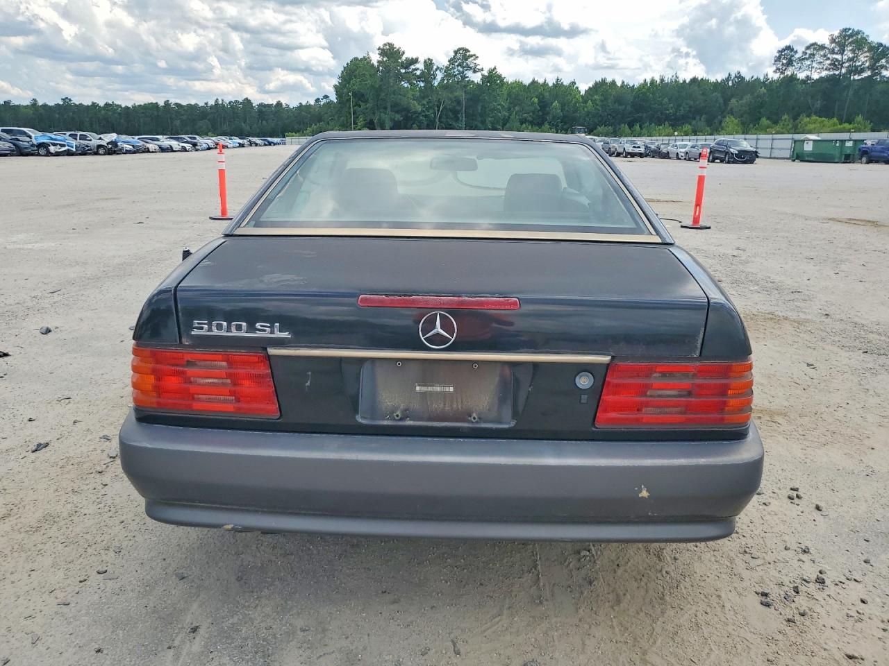 1992 Mercedes-benz 300 Sl Black vin: WDBFA61E5NF045068