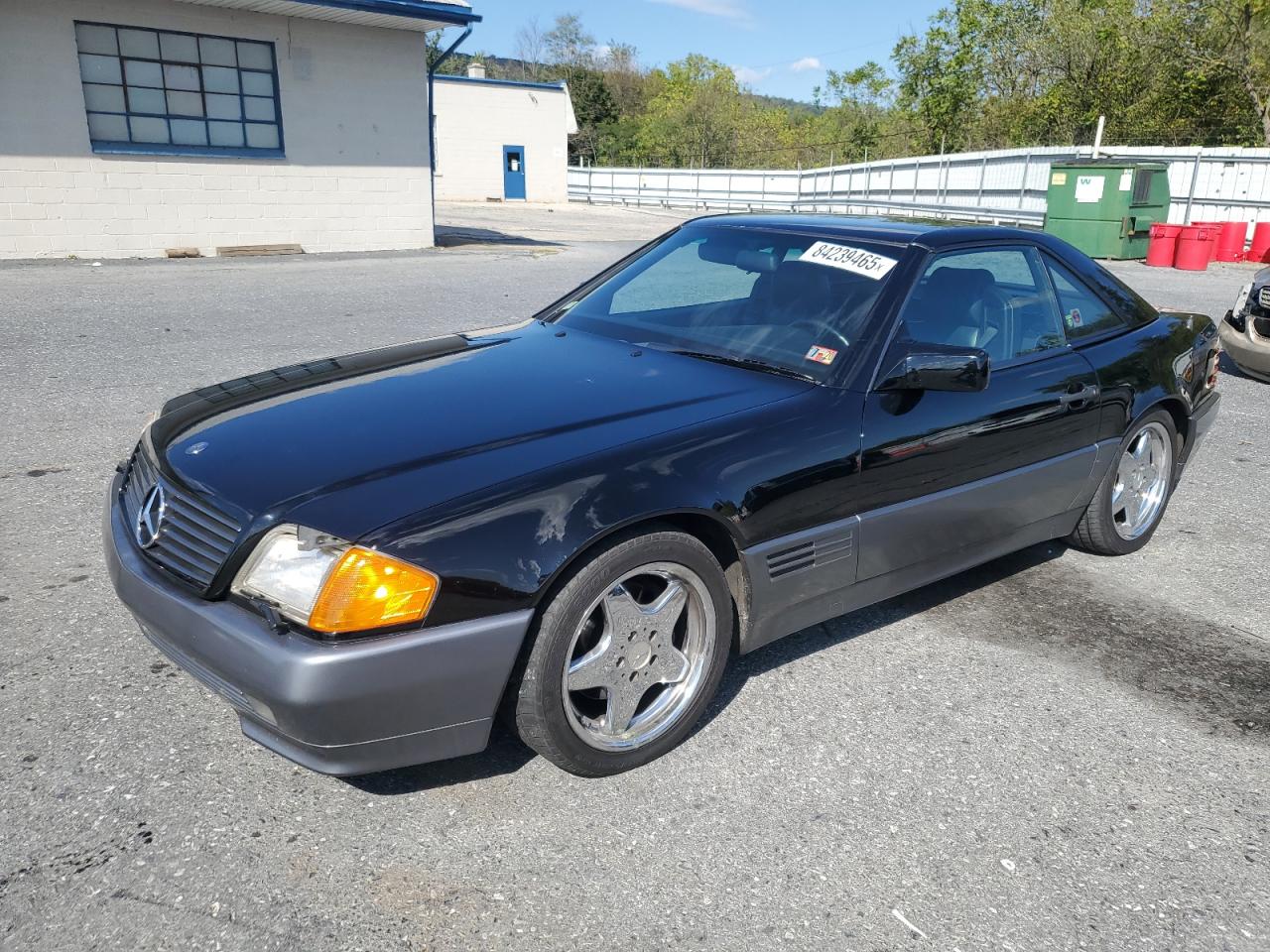 1992 Mercedes-benz 300 Sl Черный vin: WDBFA61E8NF044495