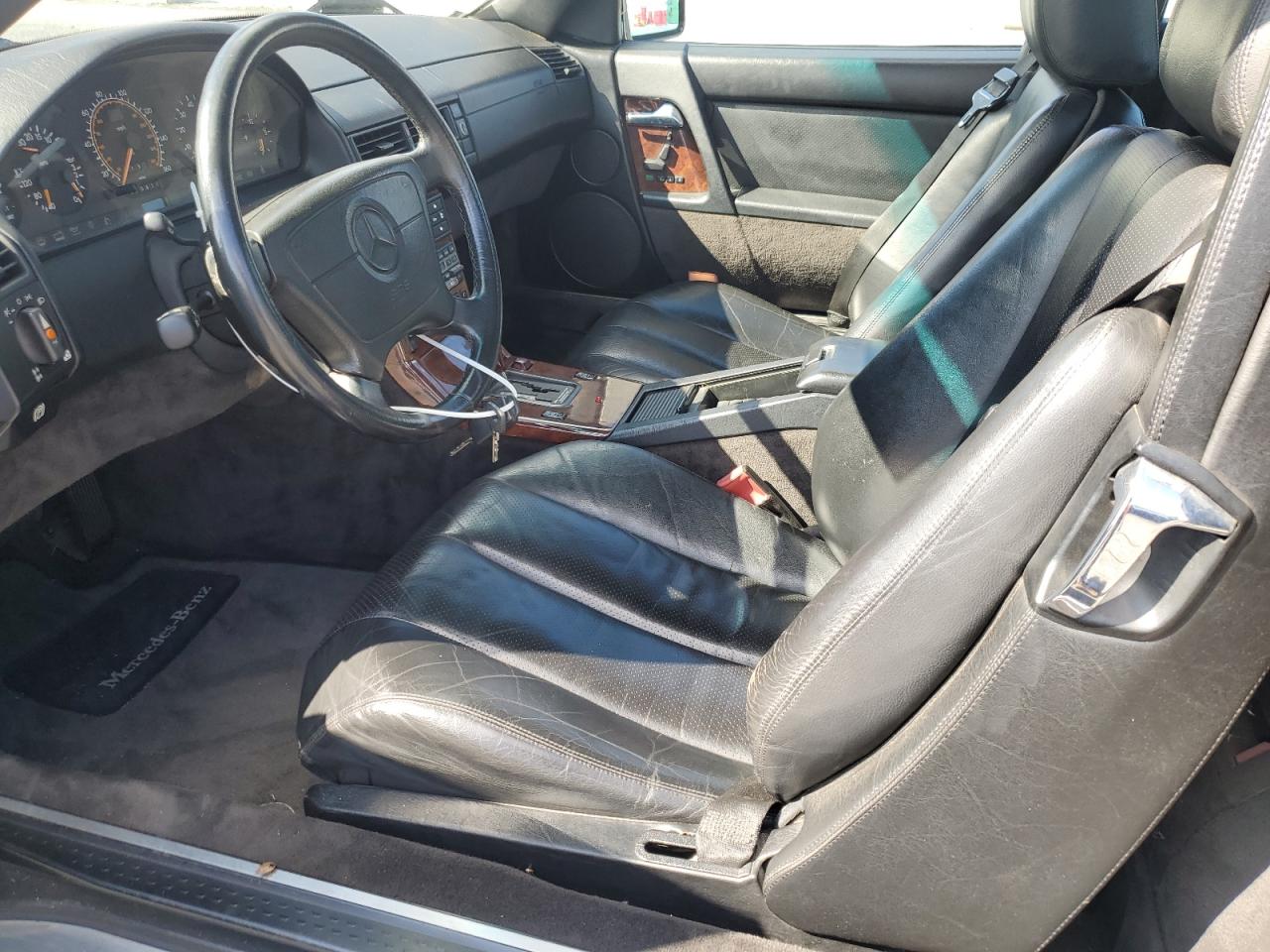 1992 Mercedes-benz 300 Sl Black vin: WDBFA61E8NF044495
