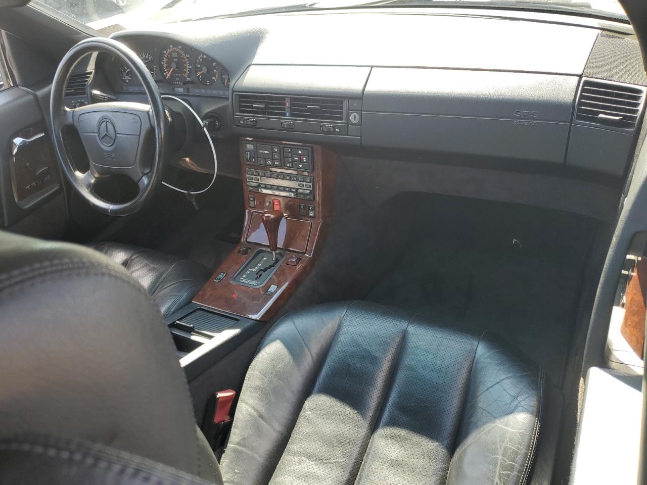 1992 Mercedes-benz 300 Sl Black vin: WDBFA61E8NF044495