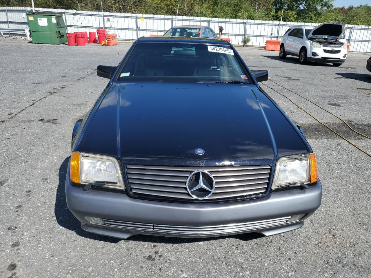 1992 Mercedes-benz 300 Sl Black vin: WDBFA61E8NF044495