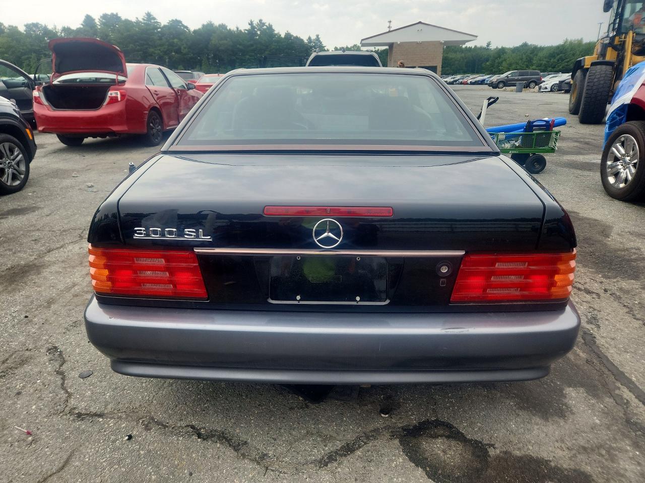 1992 Mercedes-benz 300 Sl Black vin: WDBFA61E8NF044495