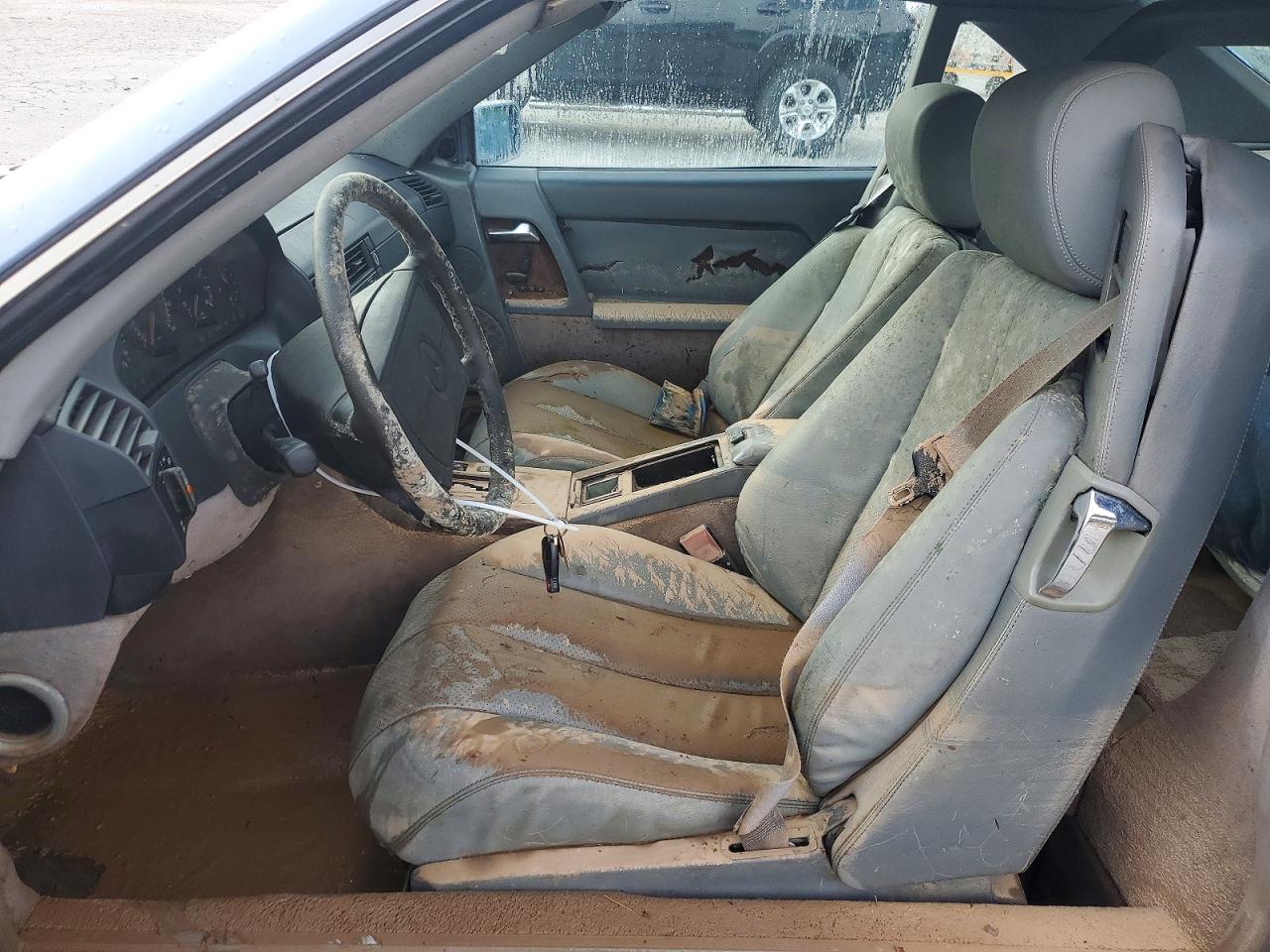 1990 Mercedes-benz 300 Sl Blue vin: WDBFA61E9LF006481