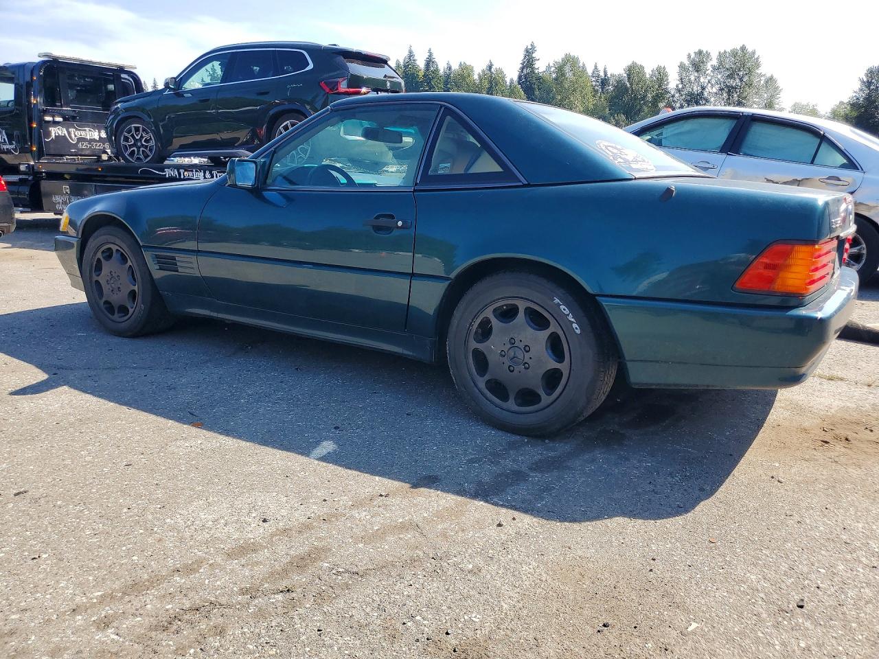 1995 Mercedes-benz Sl 320 Green vin: WDBFA63E2SF117112