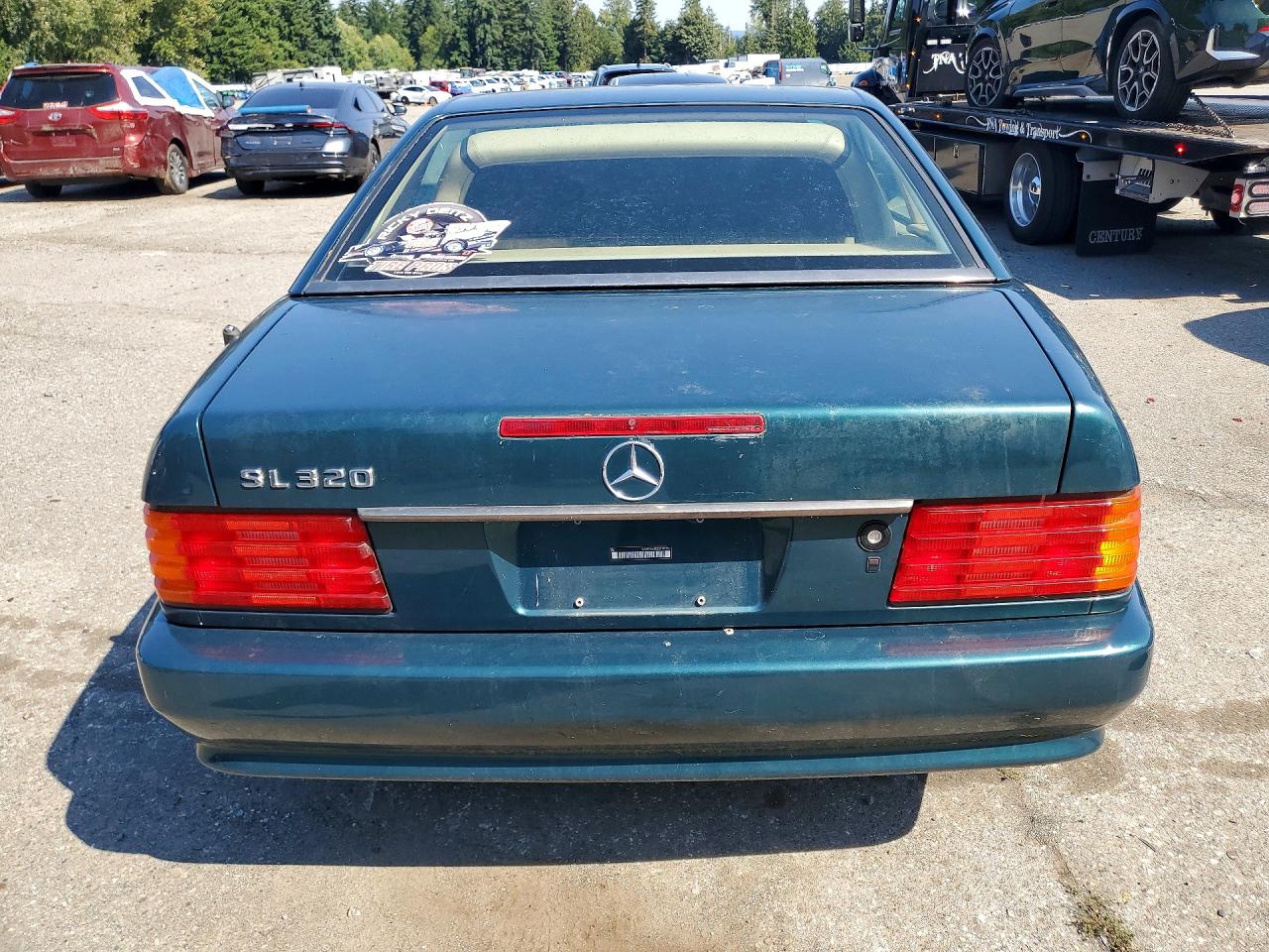 1995 Mercedes-benz Sl 320 Green vin: WDBFA63E2SF117112