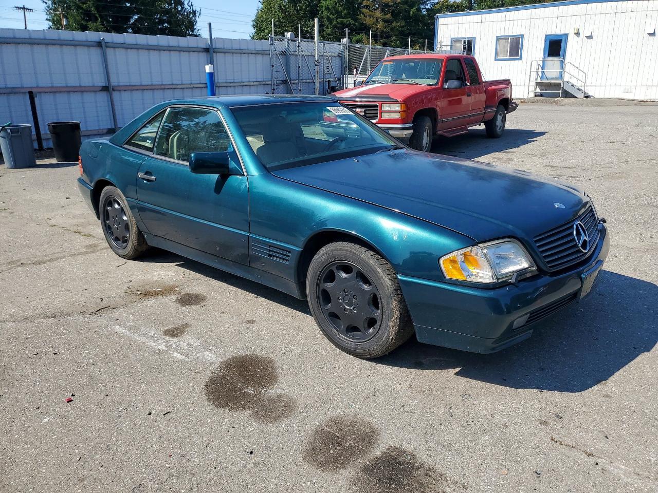 1995 Mercedes-benz Sl 320 Green vin: WDBFA63E2SF117112