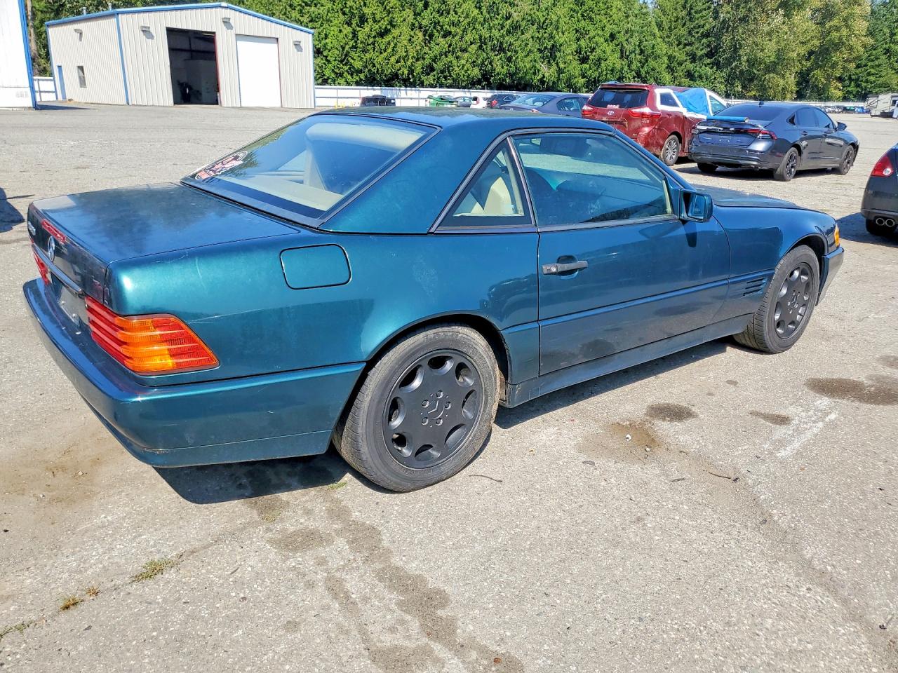 1995 Mercedes-benz Sl 320 Green vin: WDBFA63E2SF117112