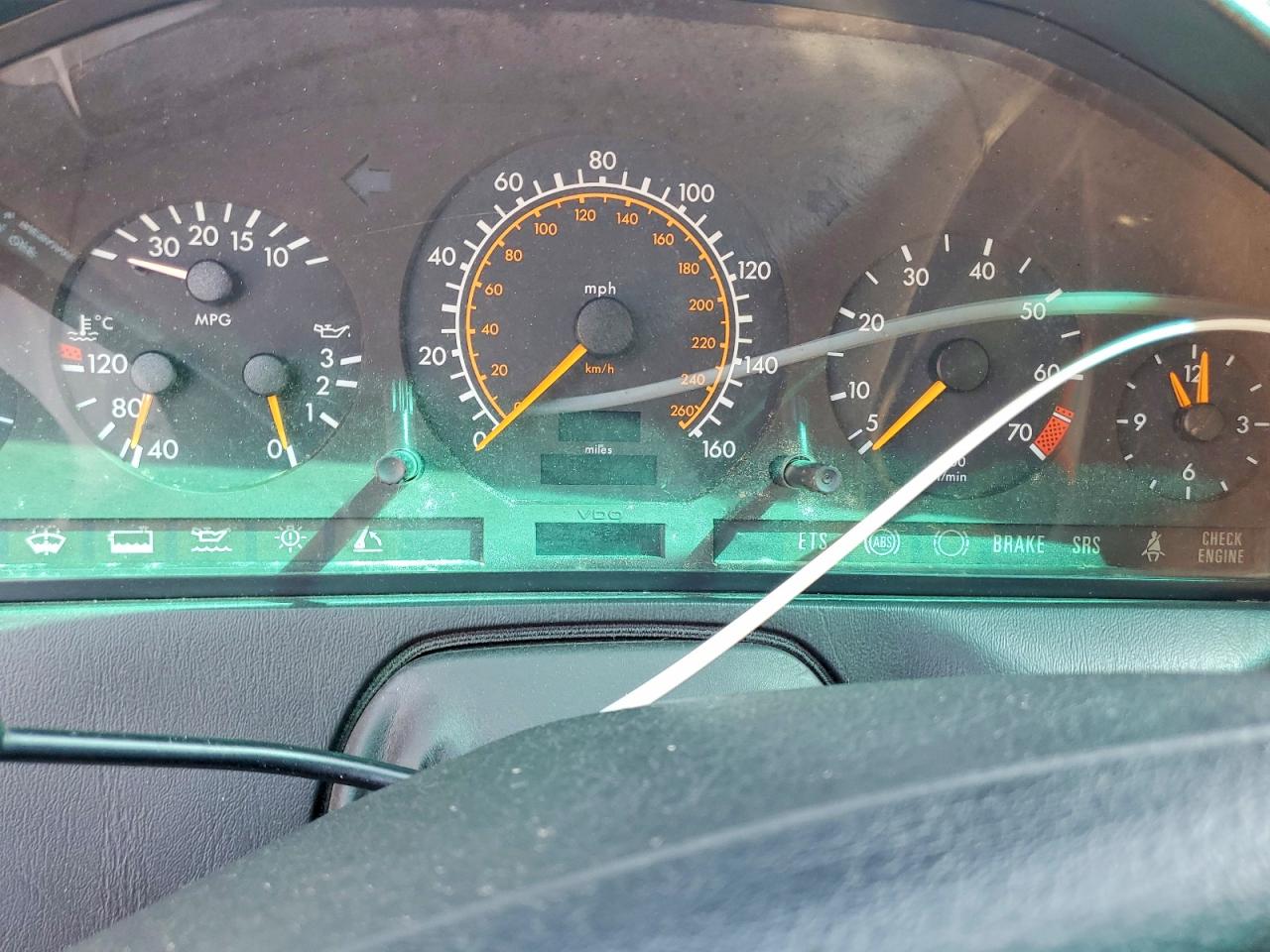 1995 Mercedes-benz Sl 320 Green vin: WDBFA63E2SF117112