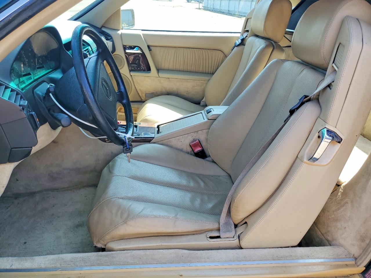 1995 Mercedes-benz Sl 320 Green vin: WDBFA63E2SF117112