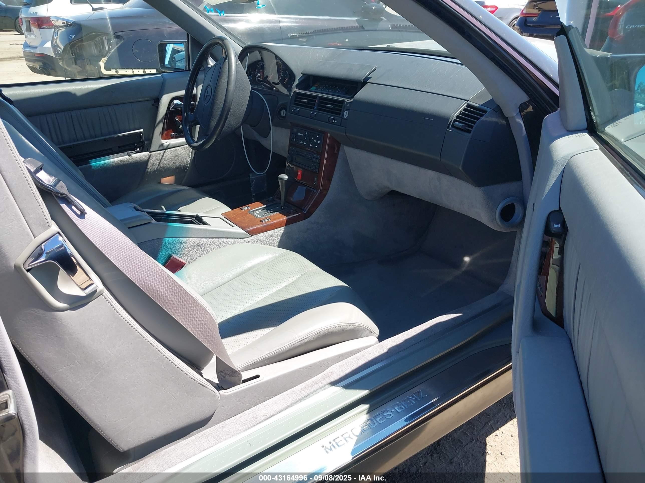 1994 Mercedes-benz Sl 320 Gray vin: WDBFA63E3RF089489